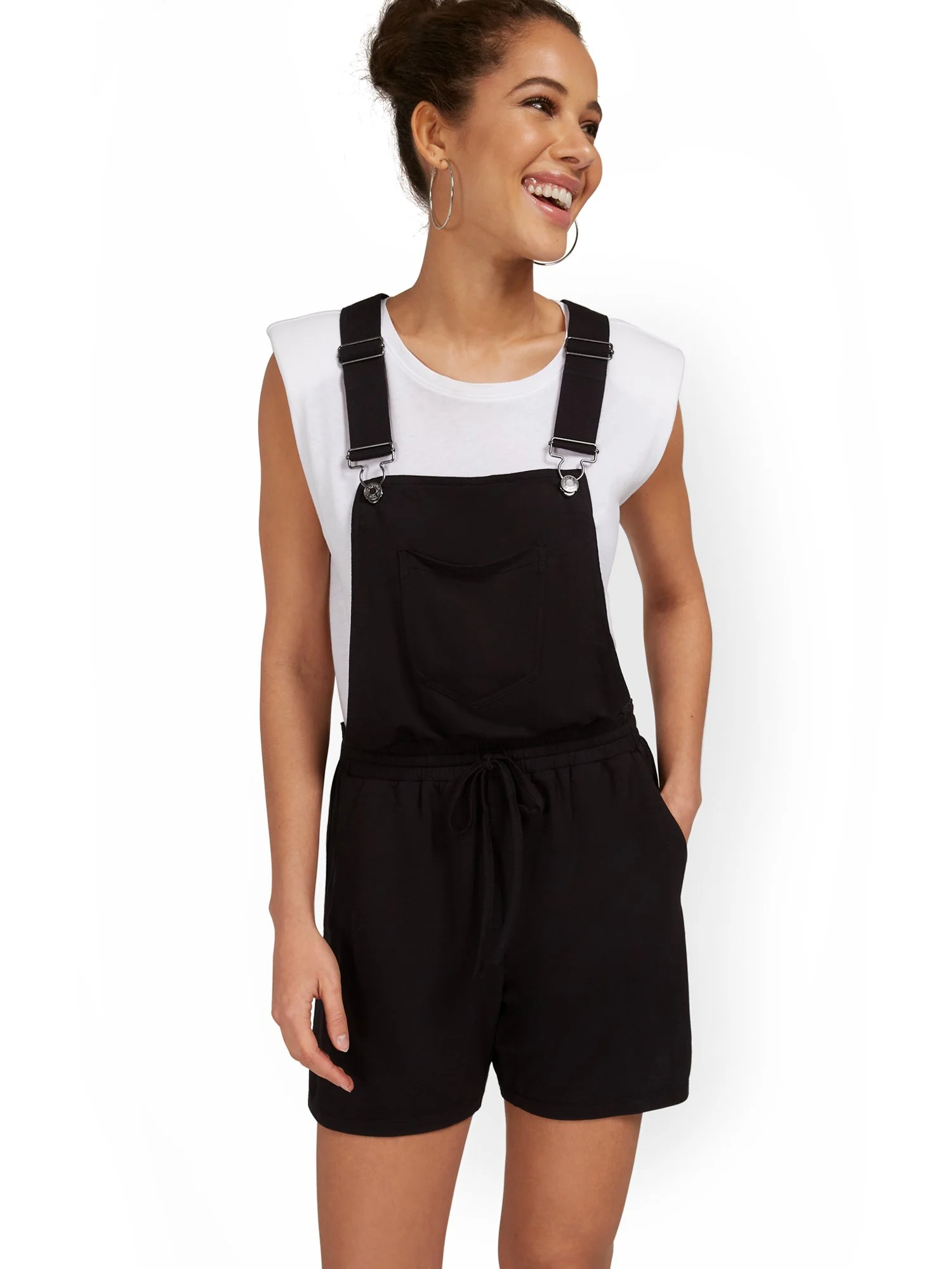 Drawstring Short Overall - Image 2