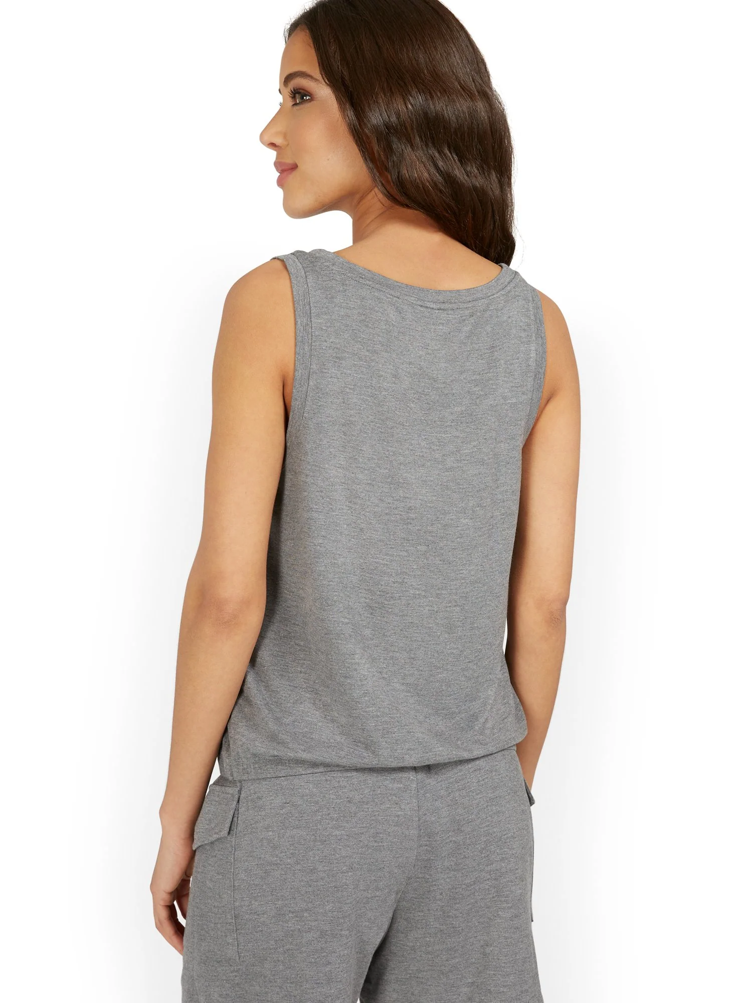 Dreamy French Terry Scoopneck Tank - Image 3