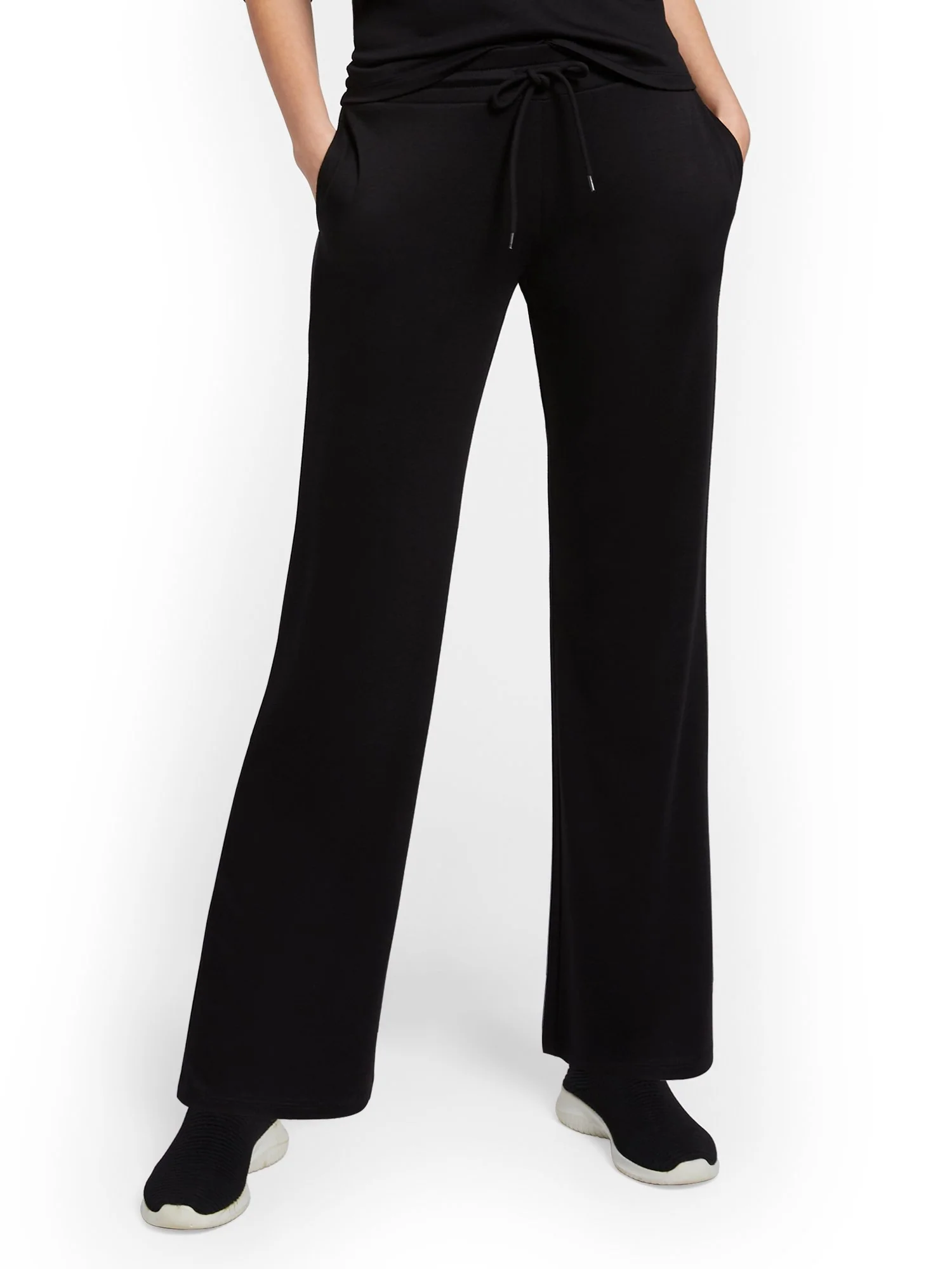 Dreamy French Terry Wide-Leg Pant - Image 2
