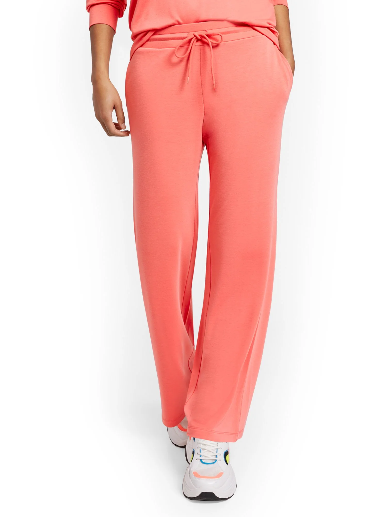Dreamy French Terry Wide-Leg Pant - Image 7