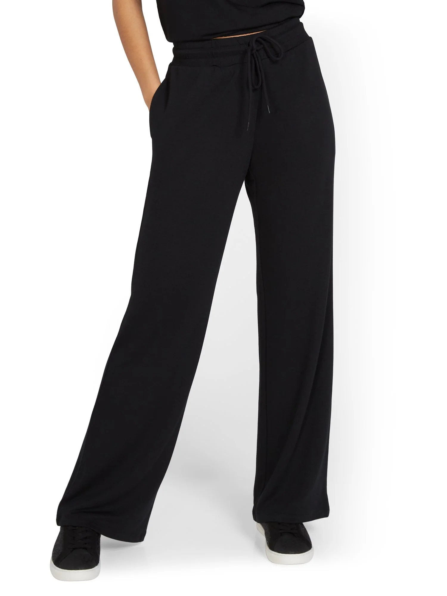 Dreamy French Terry Wide-Leg Pant - Image 2
