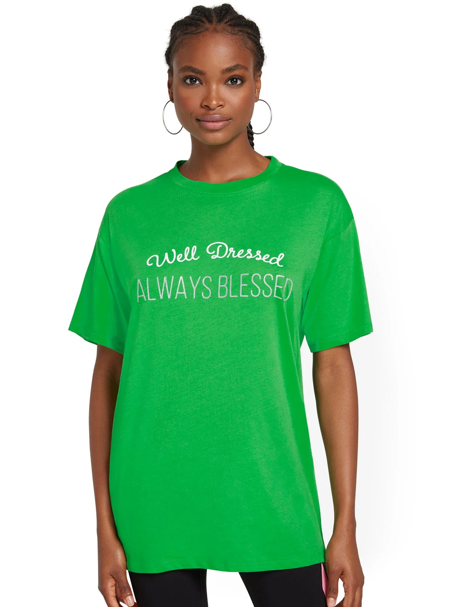Dressed & Blessed Oversized Tee - Image 6