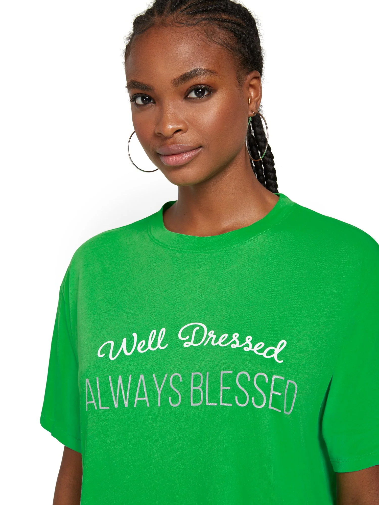 Dressed & Blessed Oversized Tee - Image 8