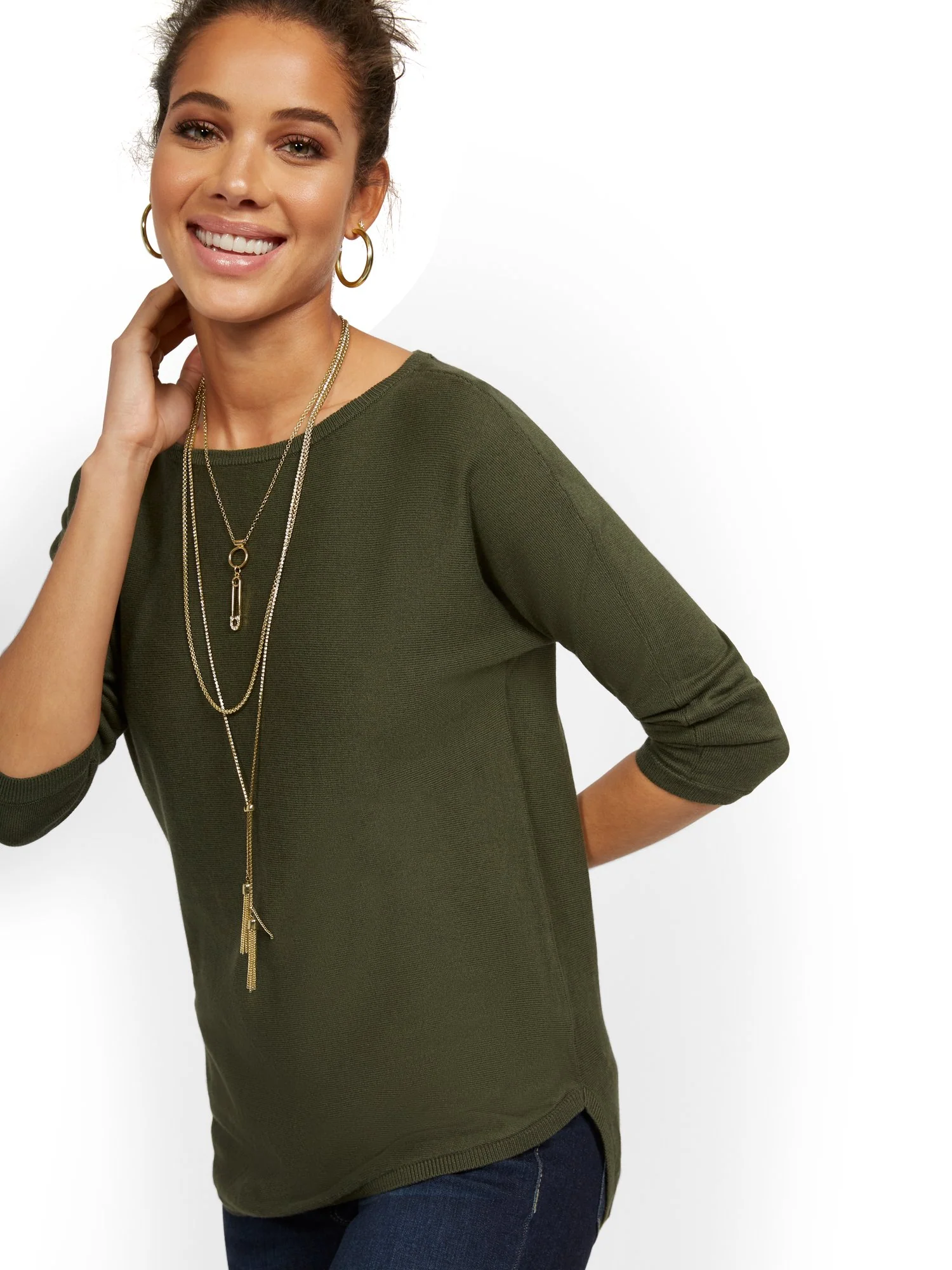 Easy Dolman Tunic Sweater - Image 15