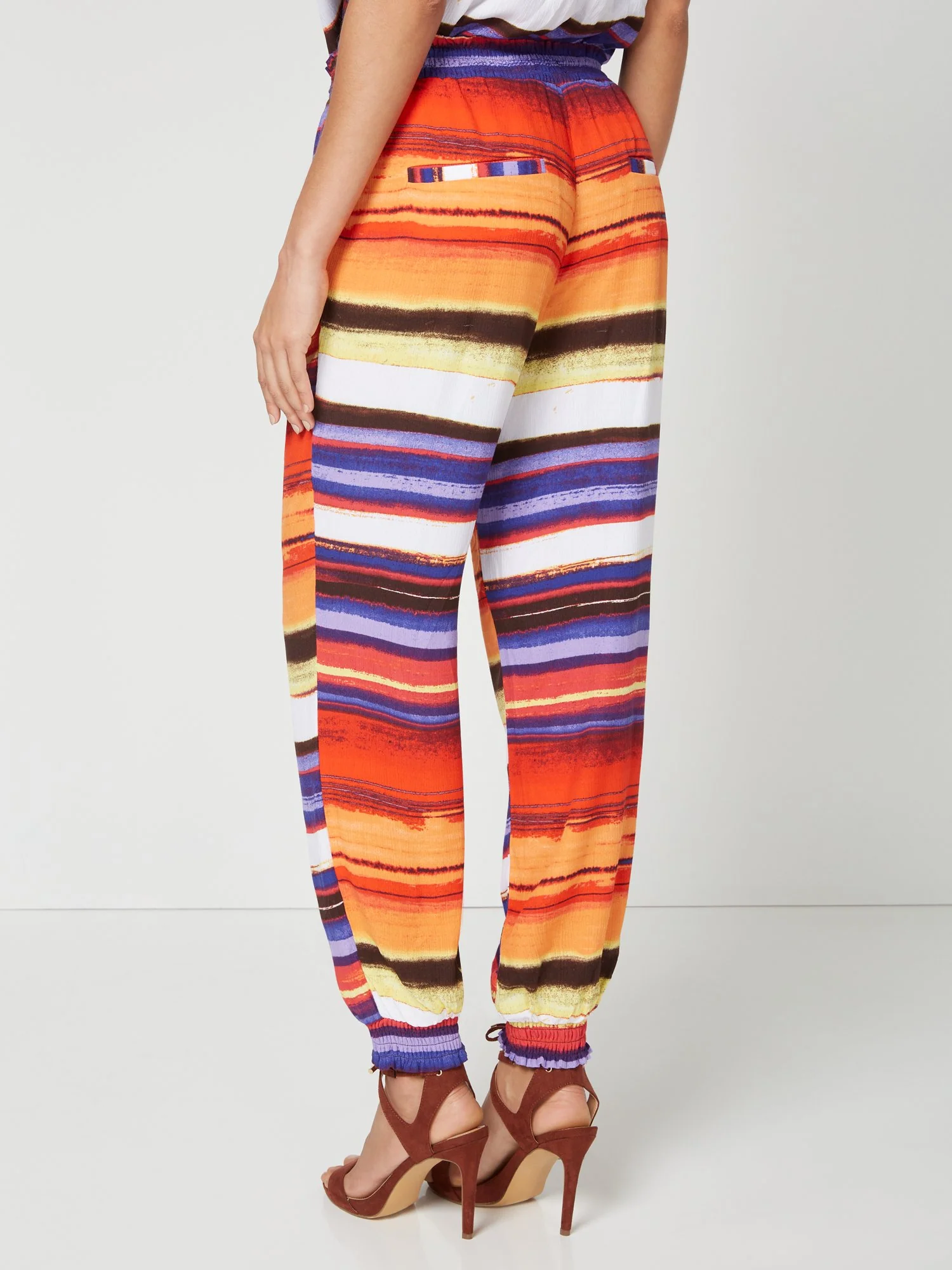 Elastic-Hem Stripe Jogger Pant - Image 3