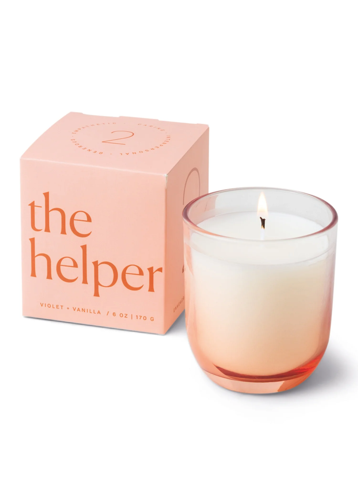 Paddywax Enneagram #2 Helper Candle, Violet & Vanilla - Brands We Love - Image 2