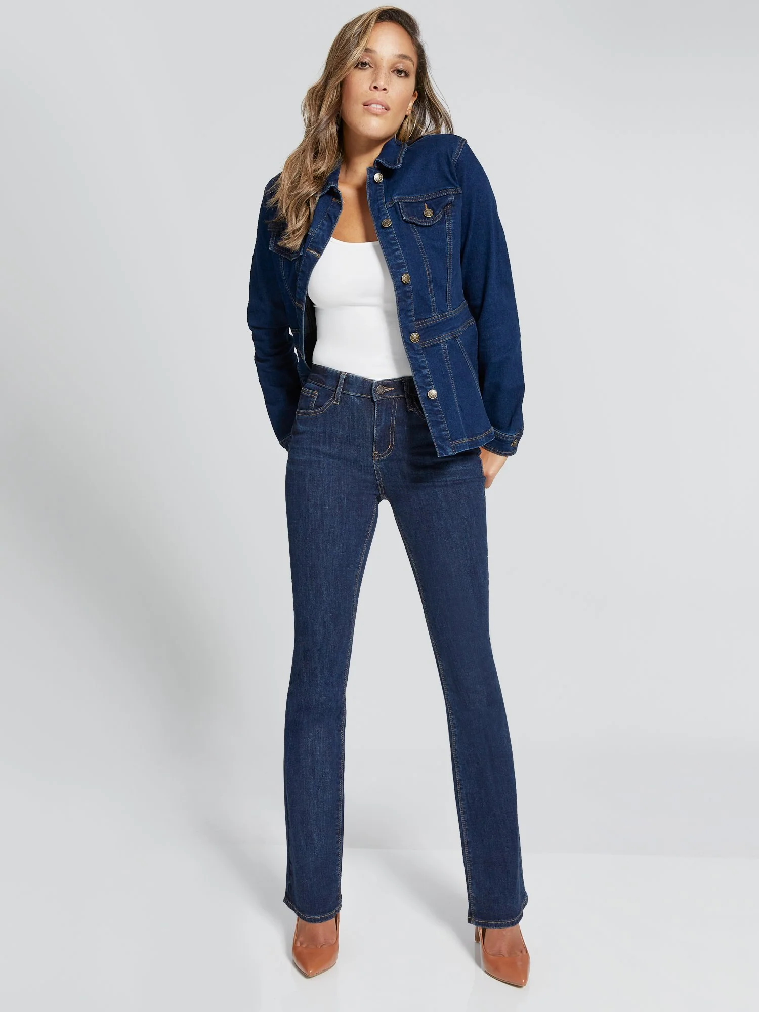 Essential Mid Rise Bootcut Jean - Image 7