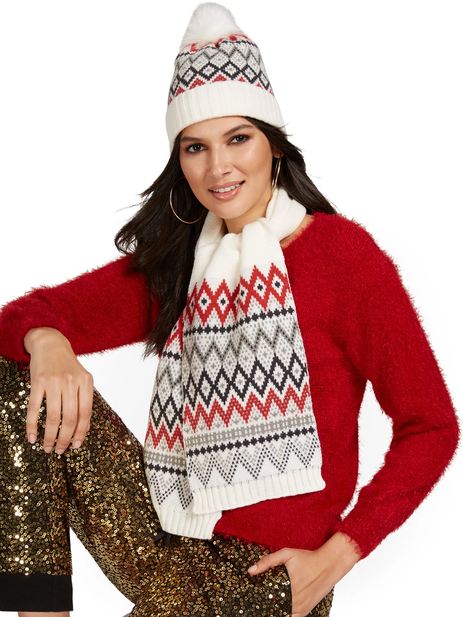Fair Isle Scarf - Image 2