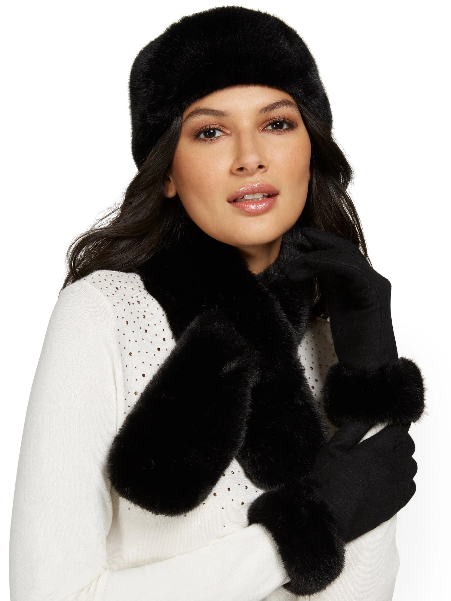 Faux-Fur Headband - Image 2
