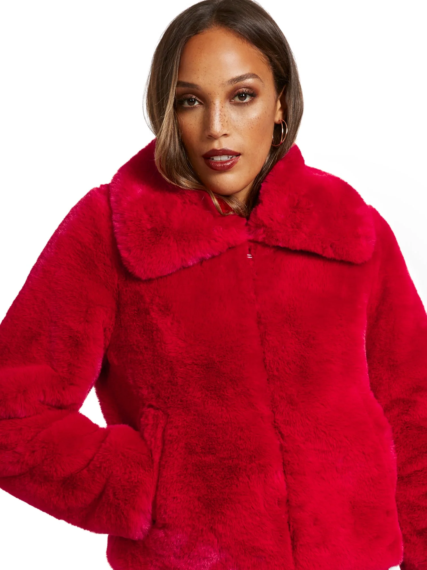 Faux-Fur Jacket - Image 16