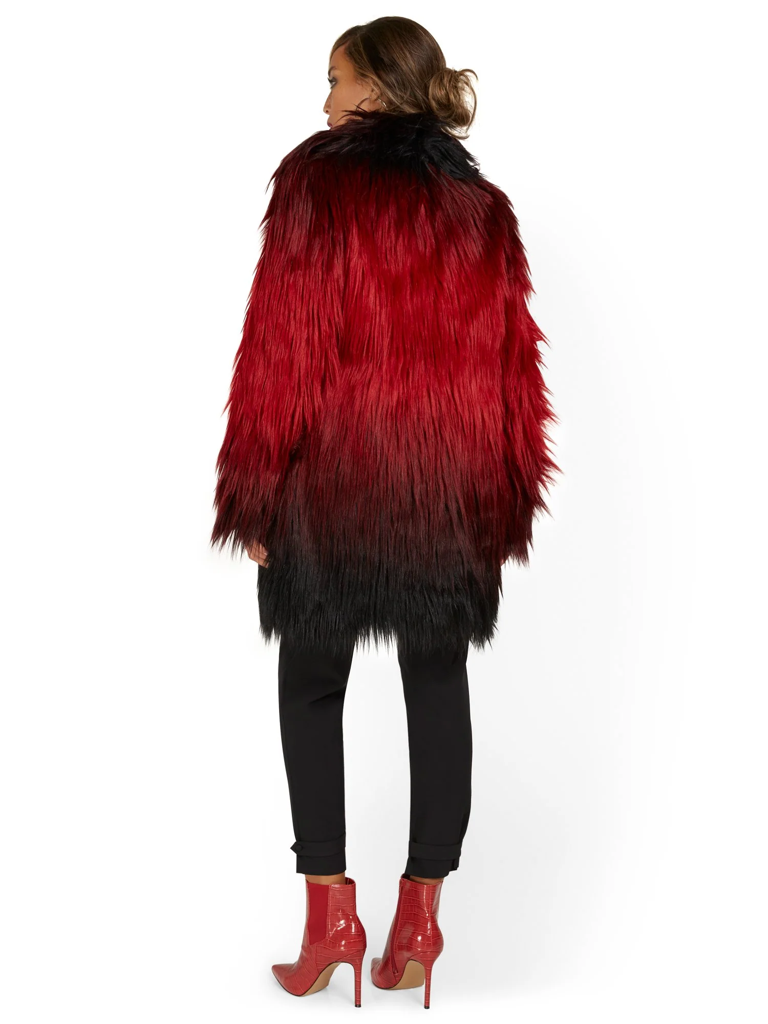 Faux-Fur Ombre Jacket - Image 3