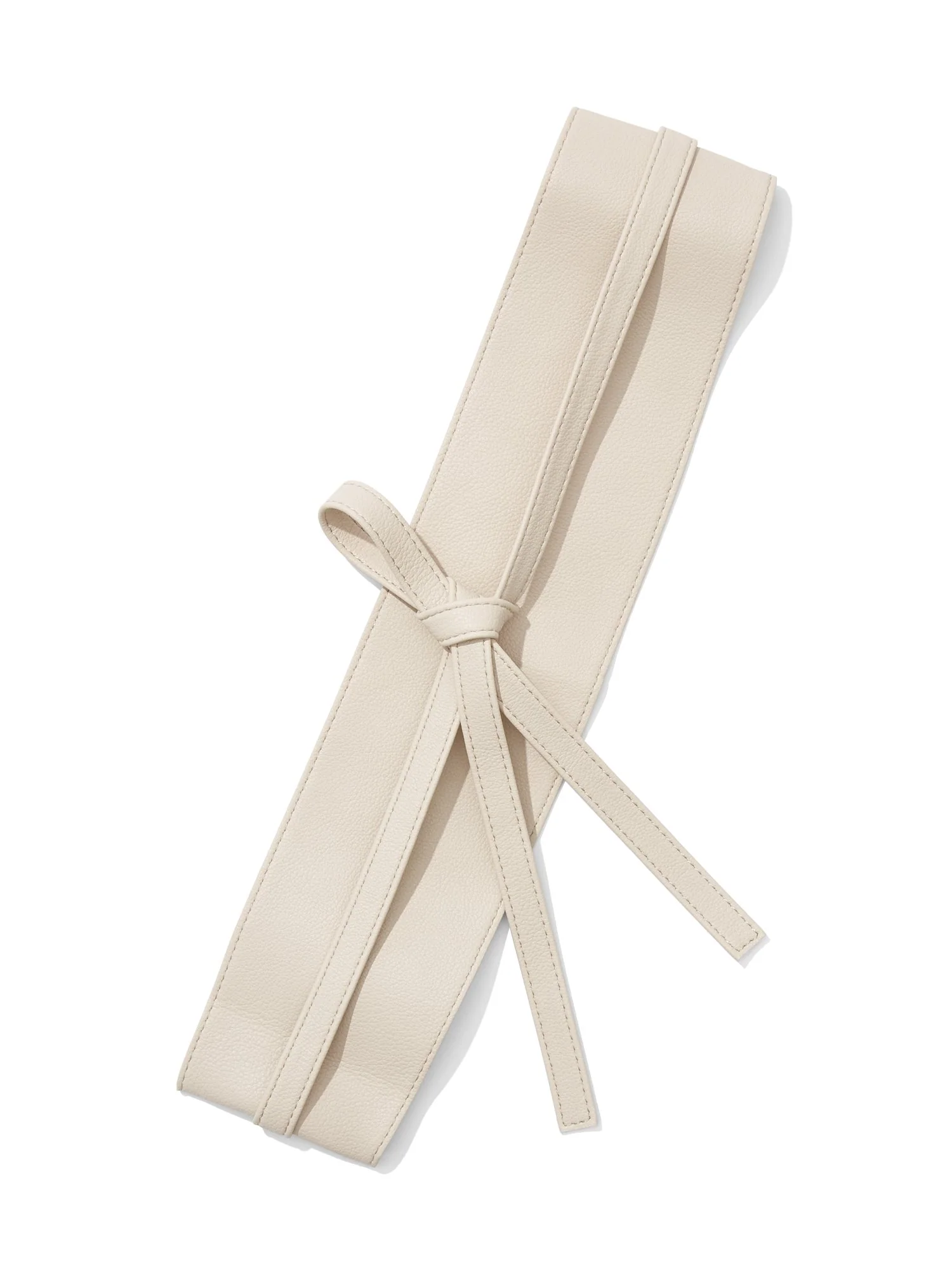Faux-Leather Sash Belt - Image 5