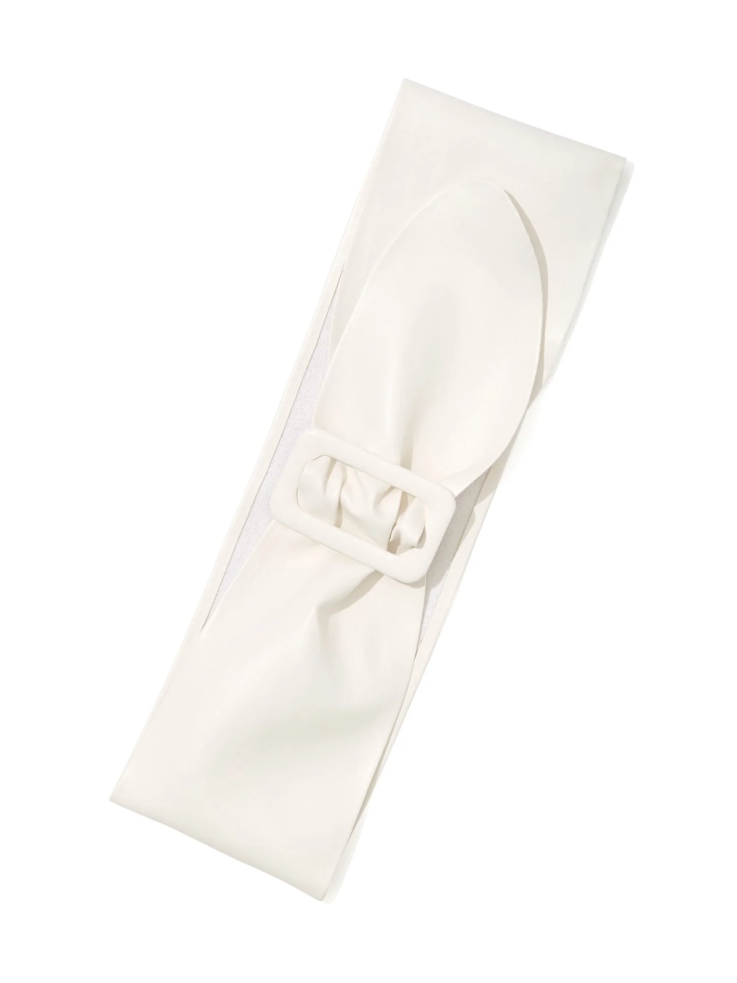 Faux-Leather Sash Belt - Image 5