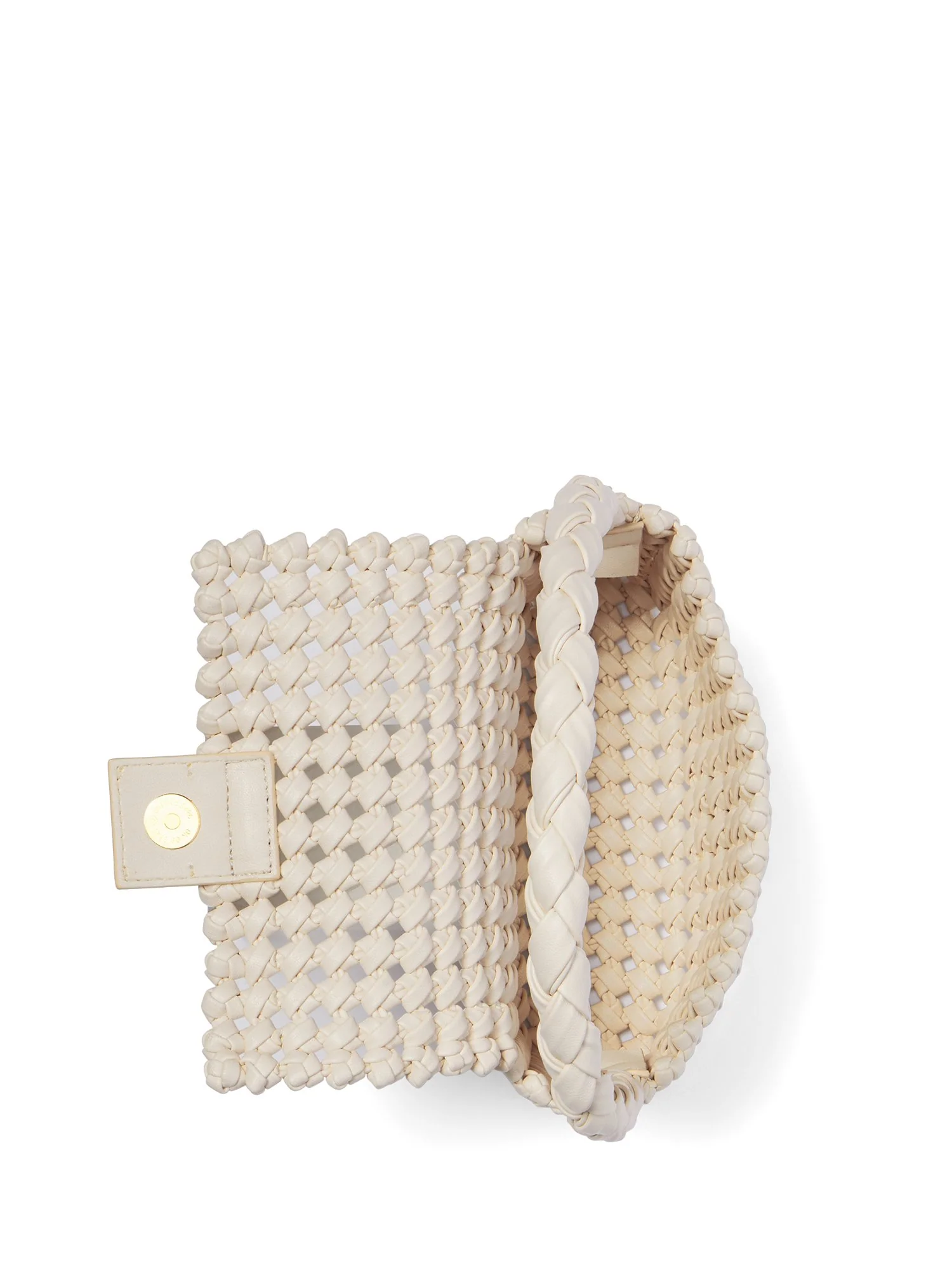 Urban Expressions Faux-Leather Woven Baguette Bag - Brands We Love - Image 4