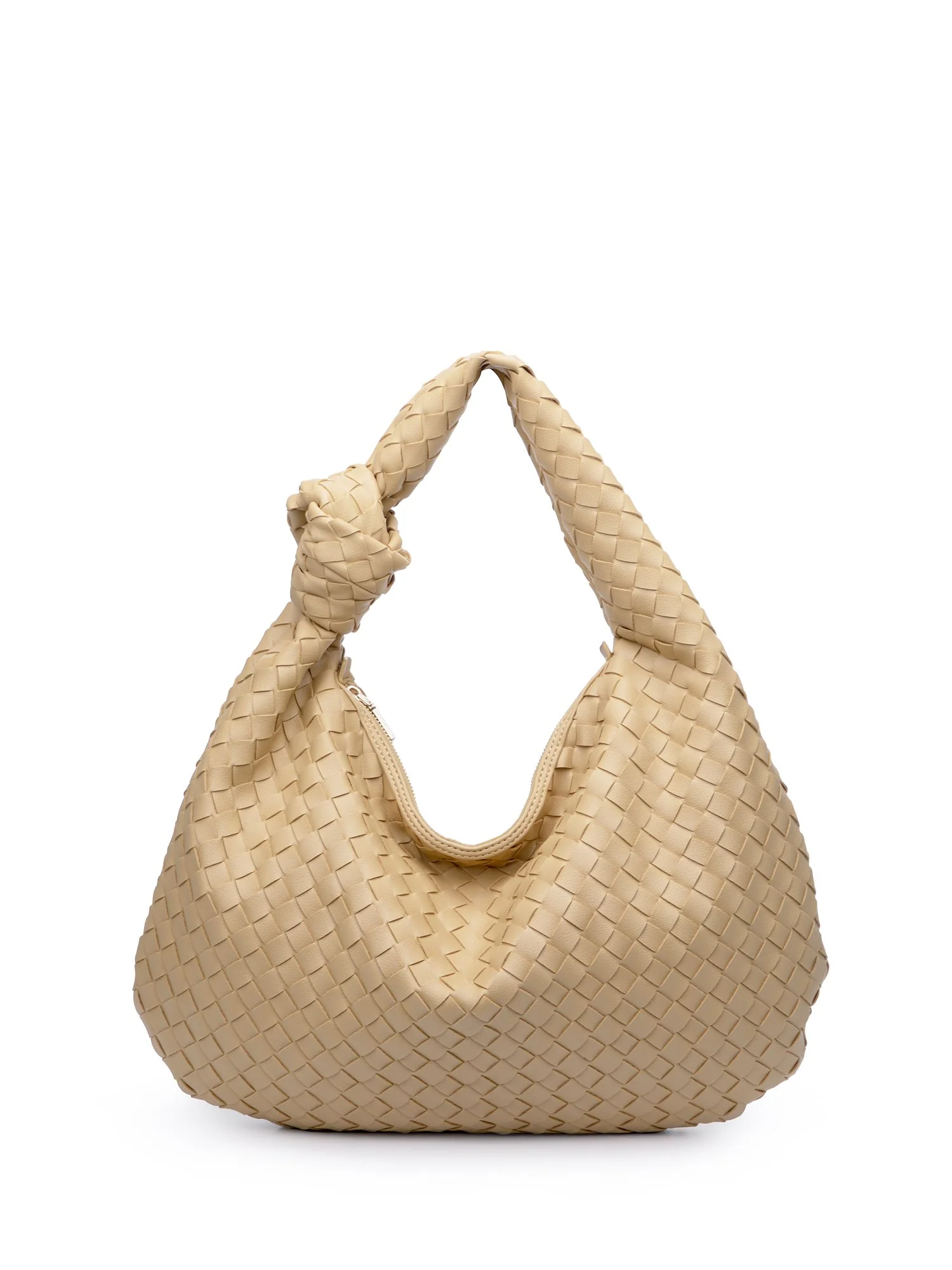 Urban Expressions Faux-Leather Woven Hobo Bag - Brands We Love