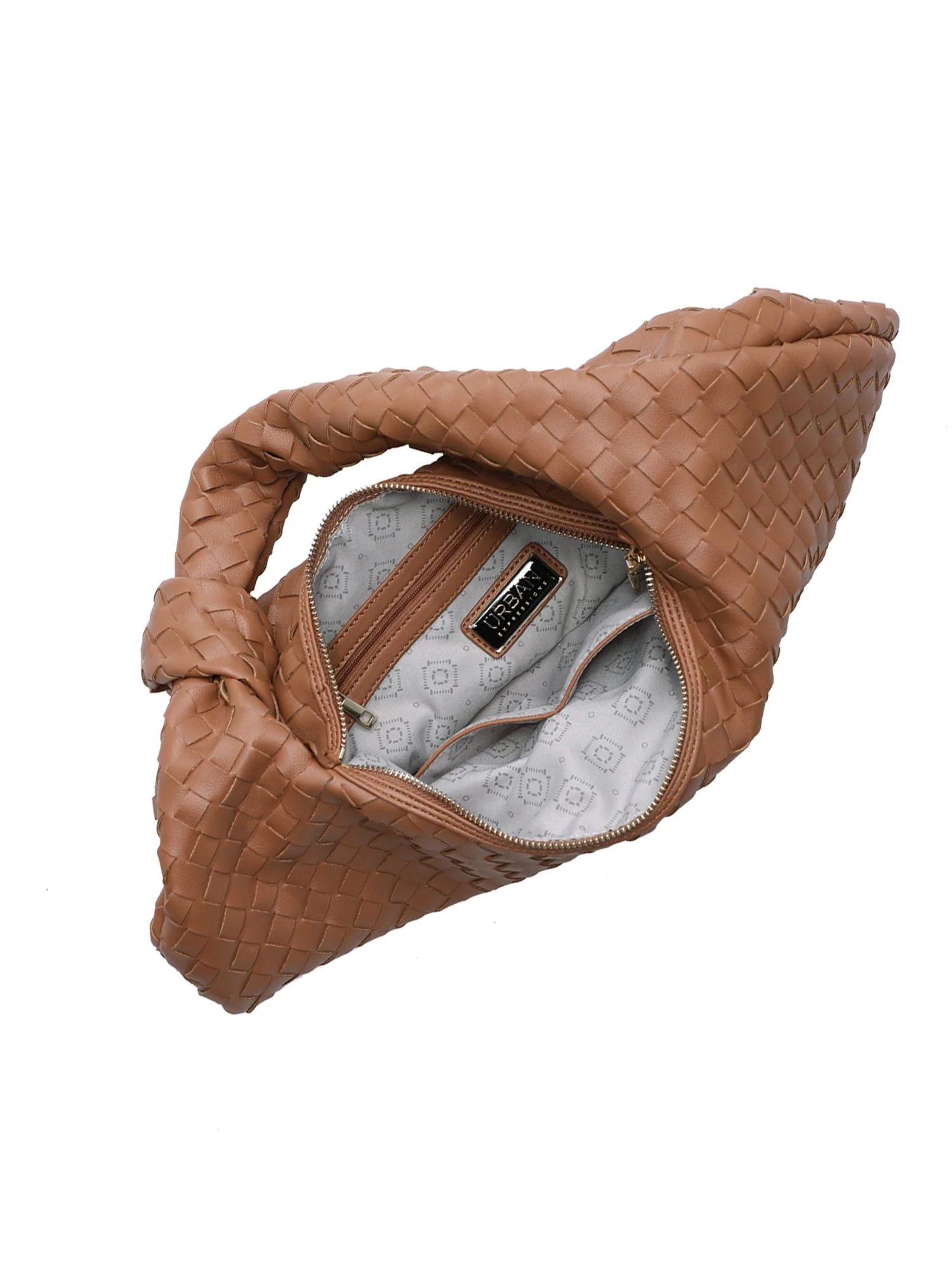 Urban Expressions Faux-Leather Woven Hobo Bag - Brands We Love - Image 7
