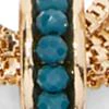 Faux-Turquoise Goldtone Layered Necklace - Image 3