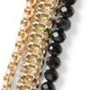 Feather-Accent Beaded Layered Necklace - Image 3