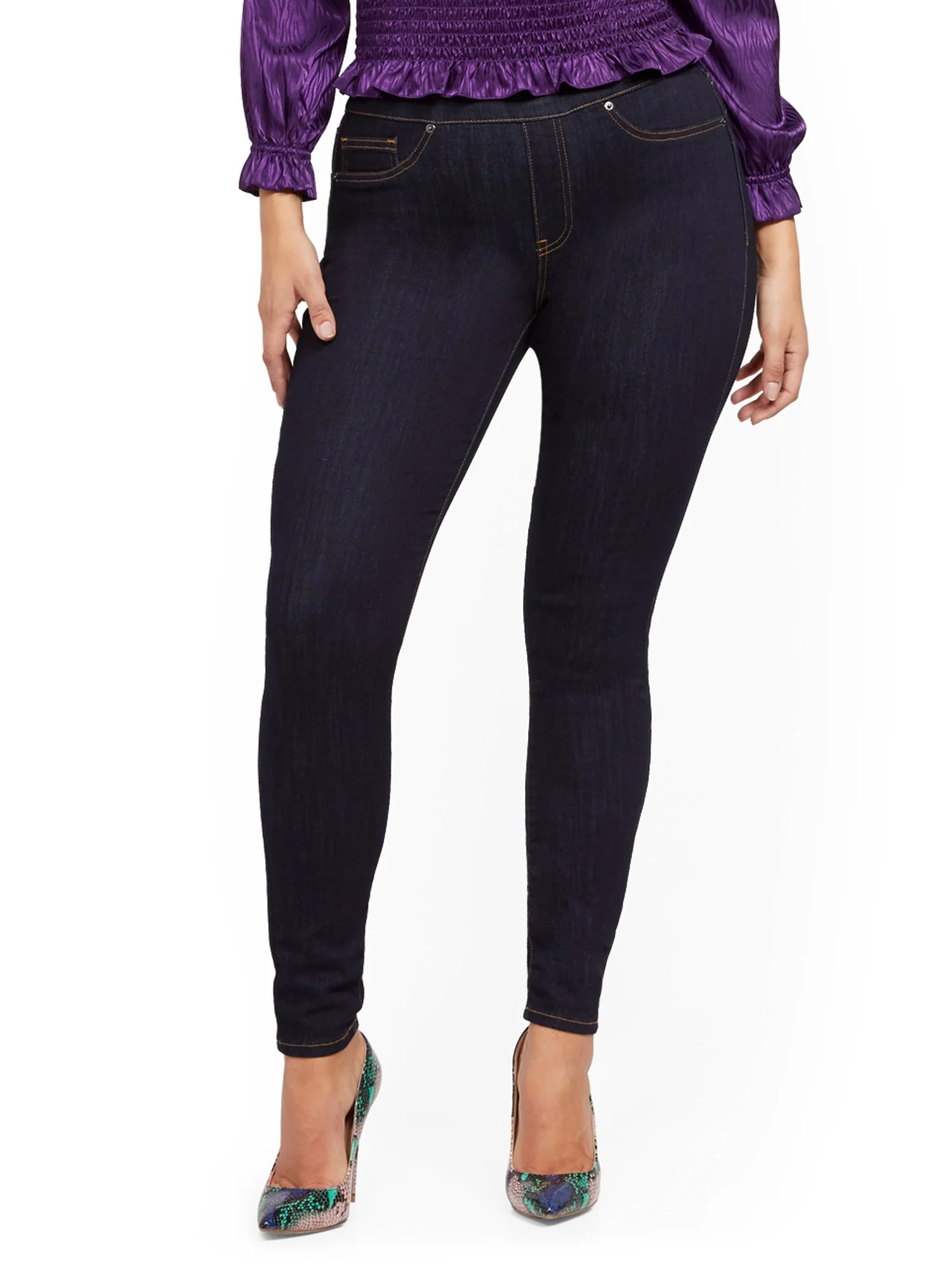 Feel Good Pull-On Legging - Rinse - Image 2