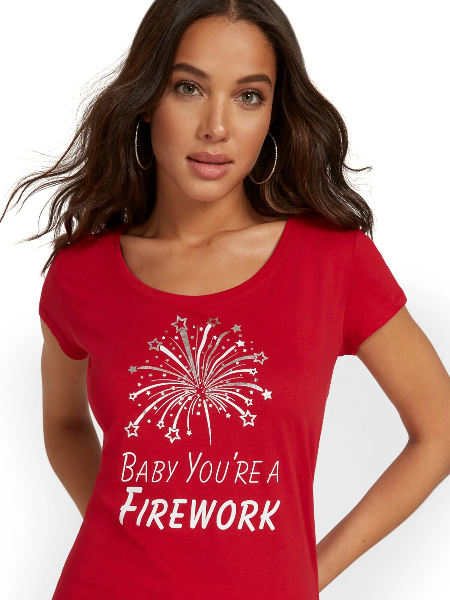 Firework Graphic Tee - Image 2