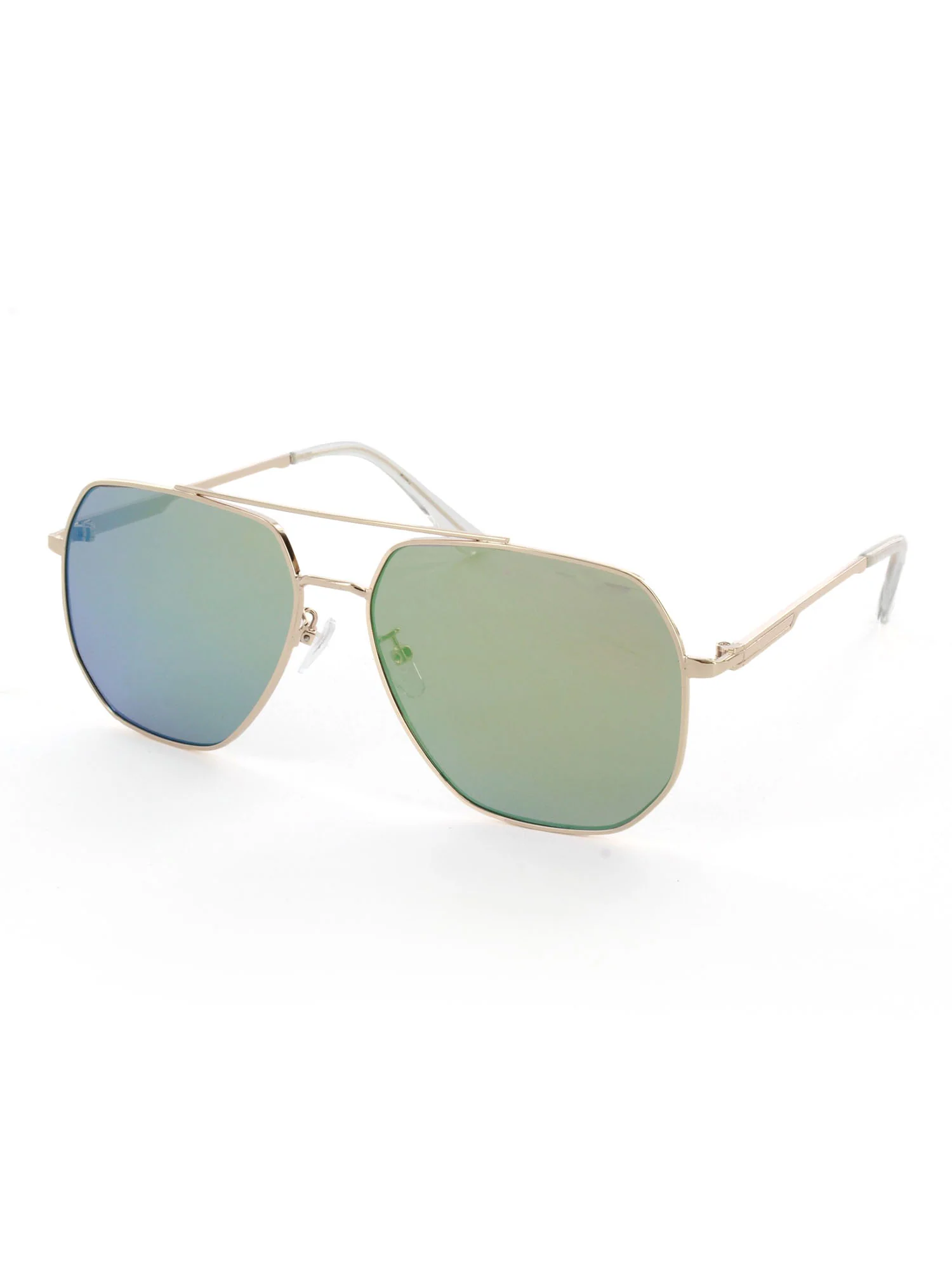 Flash Squared Off Aviator Sunglasses - Image 2
