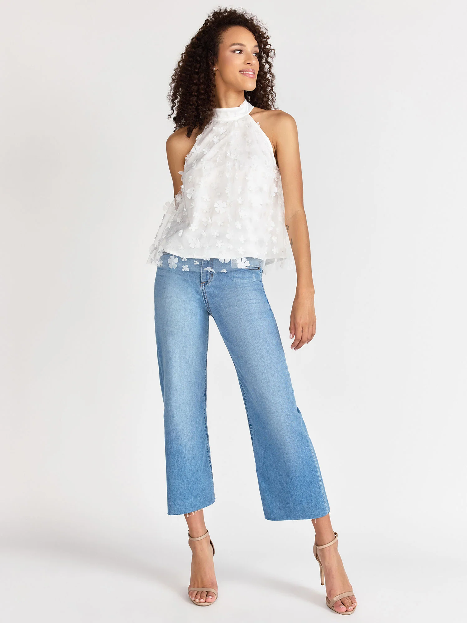 Floral Applique Top - Lena - Image 3