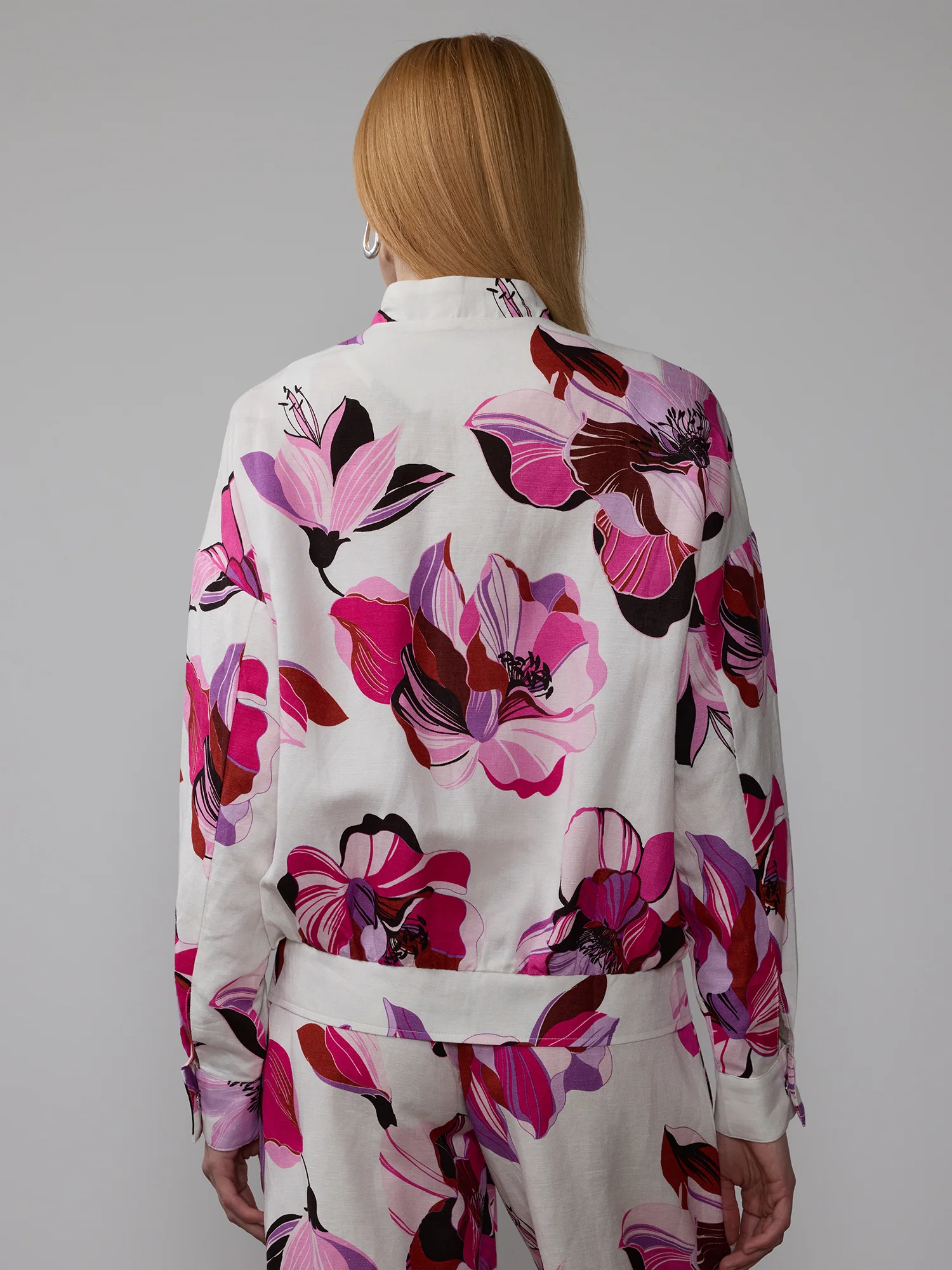 Floral Bomber Jacket - Image 3
