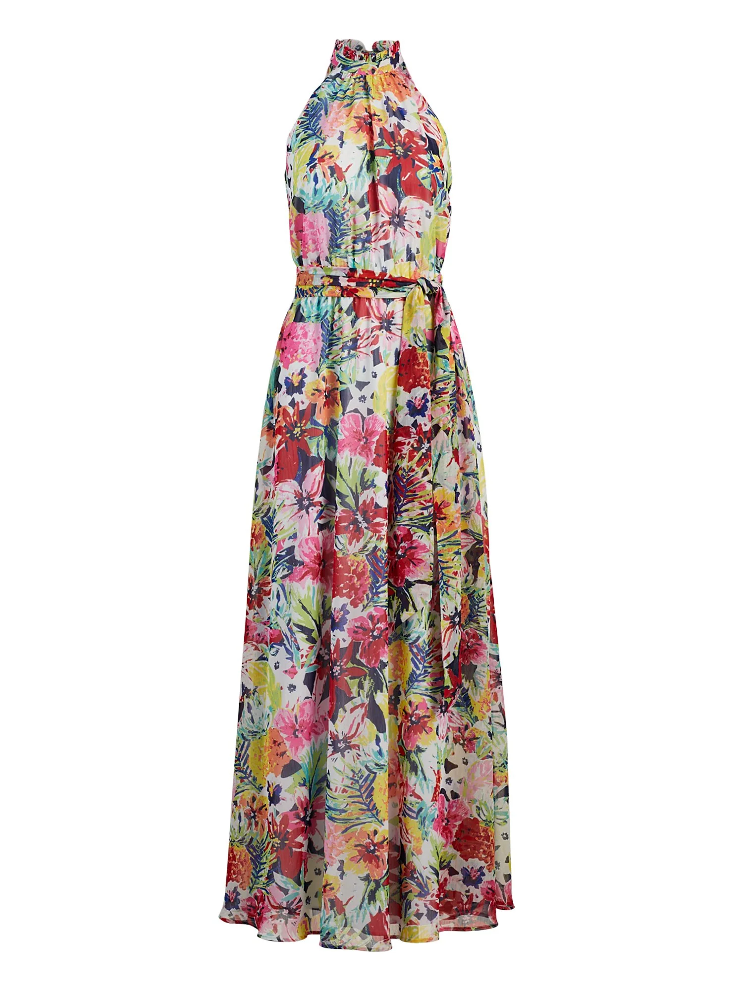 Floral Halter Maxi Dress - Image 2