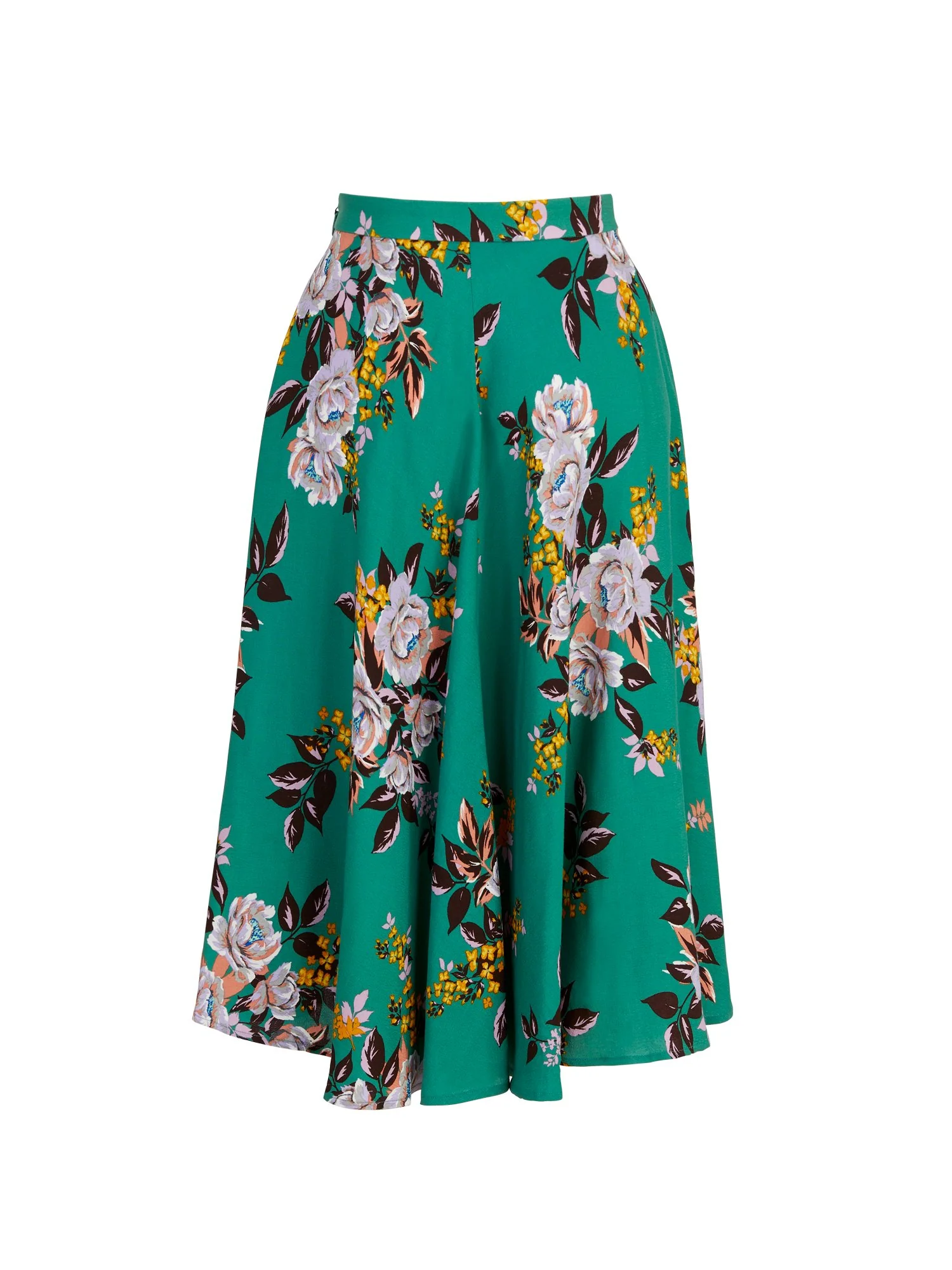 Floral-Print Circle Skirt - The NY&C Legacy Collection - Image 3