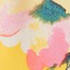 Floral-Print Flutter-Sleeve Keyhole Bow Blouse - Image 10