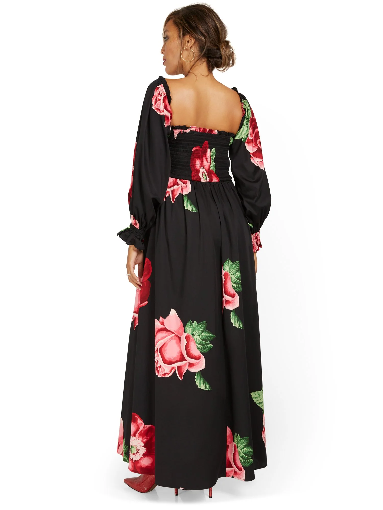 Floral-Print Maxi Dress - Image 3