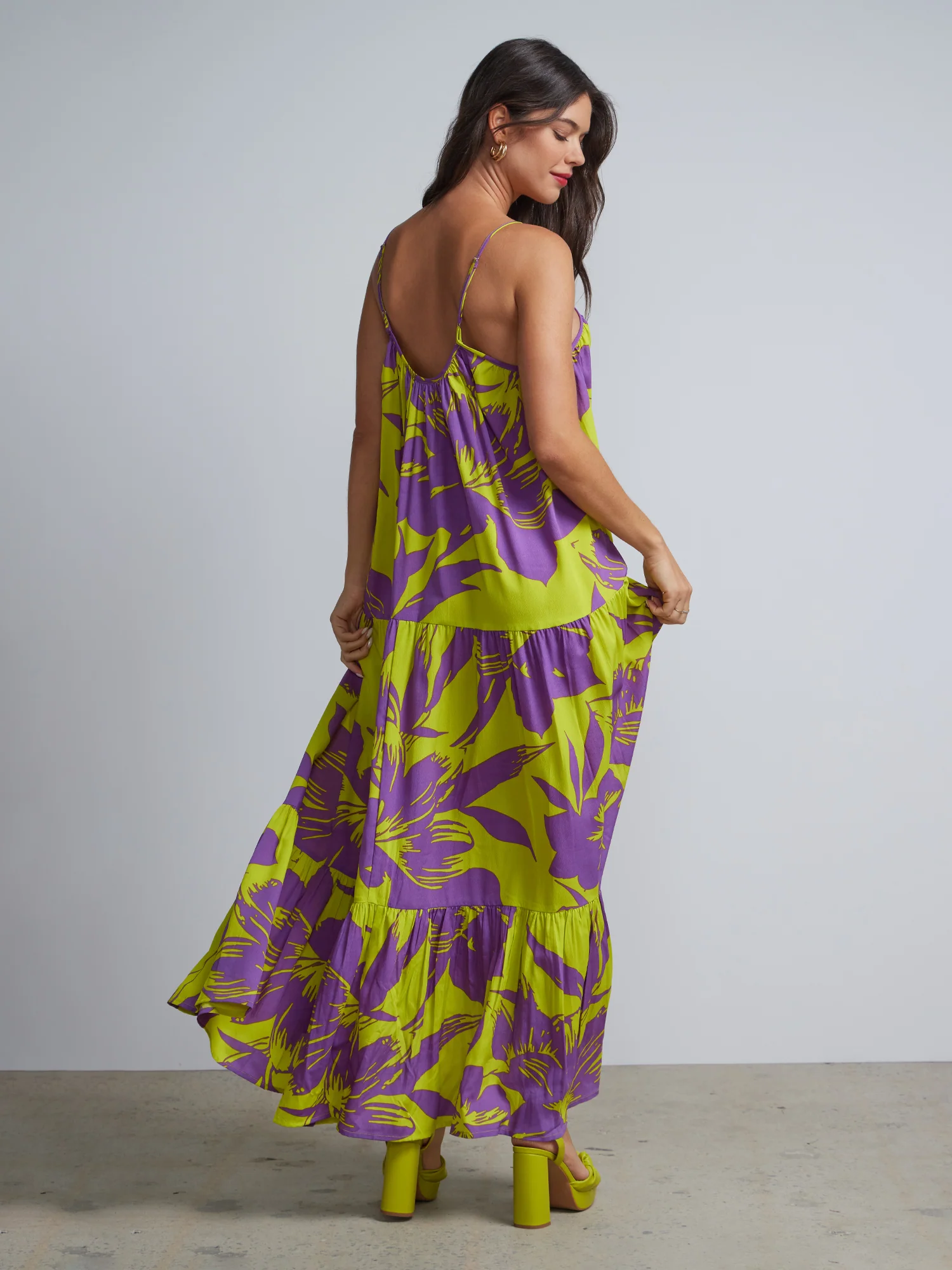 Floral-Print Maxi Dress - Image 3