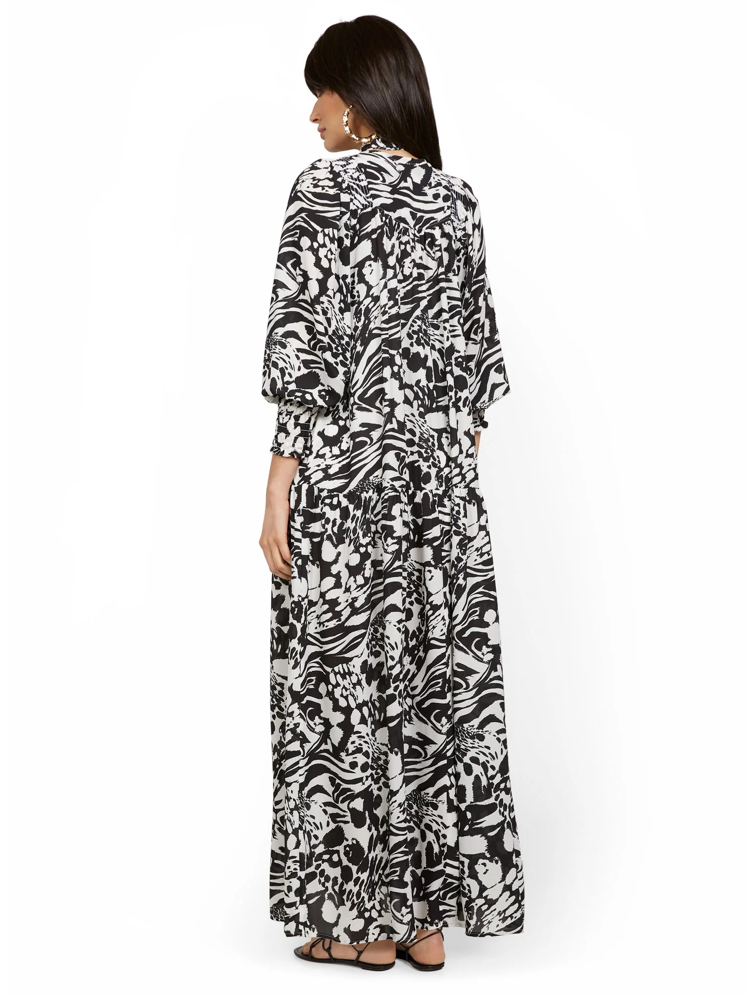 Floral-Print Maxi Dress - Image 3