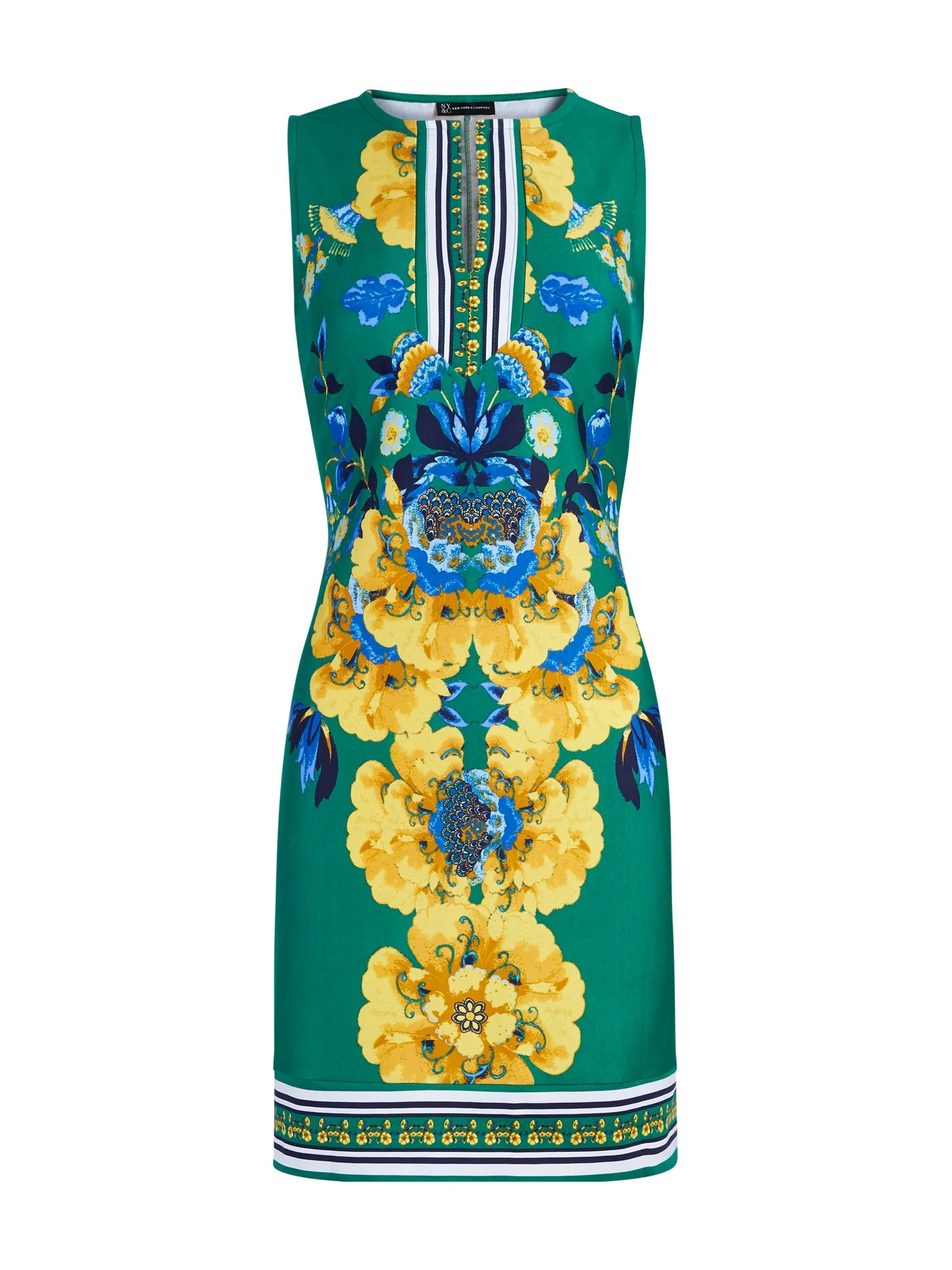 Floral Print Shift Dress - Image 9