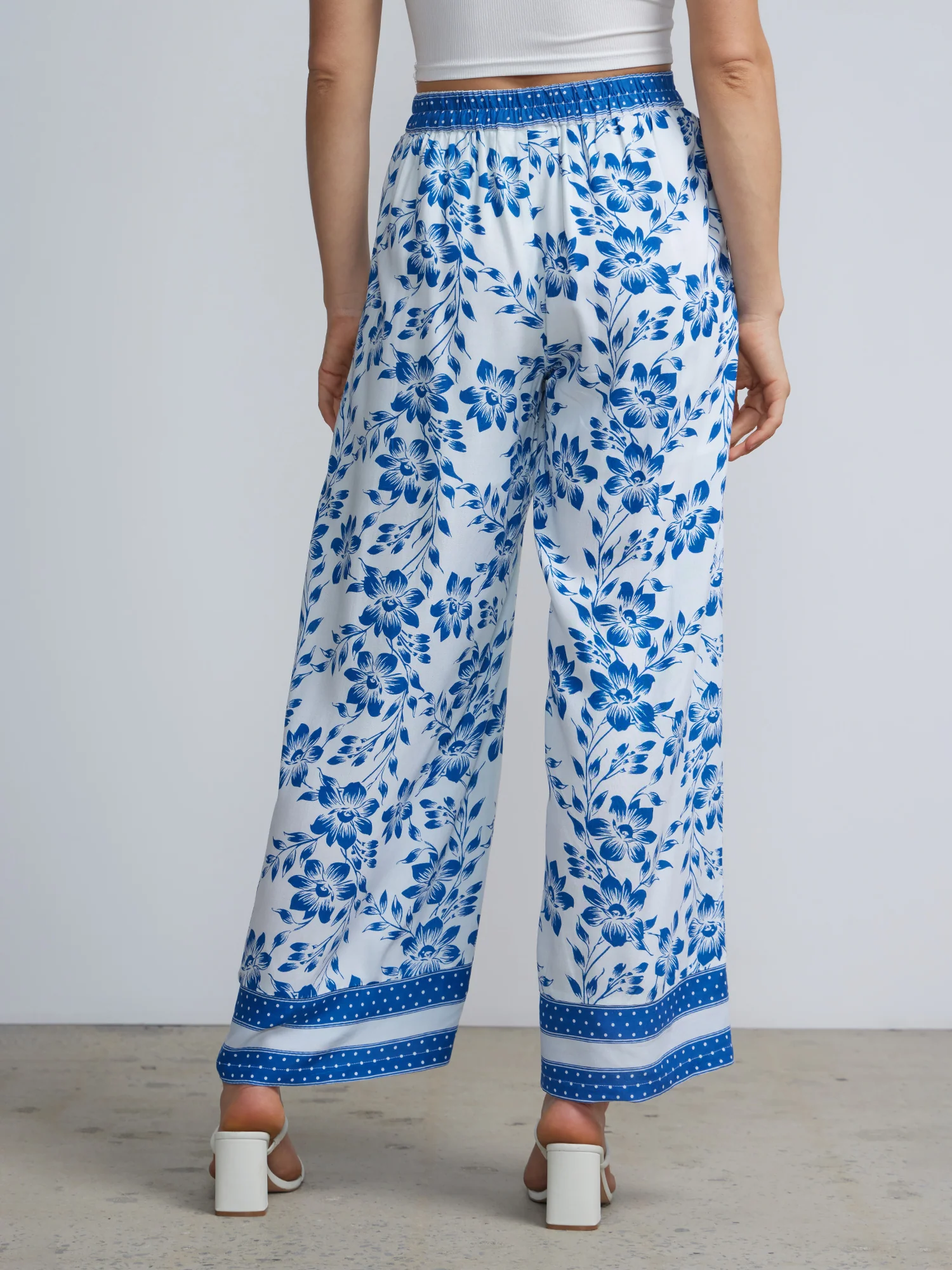 Floral-Print Wide-Leg Pant - Image 3