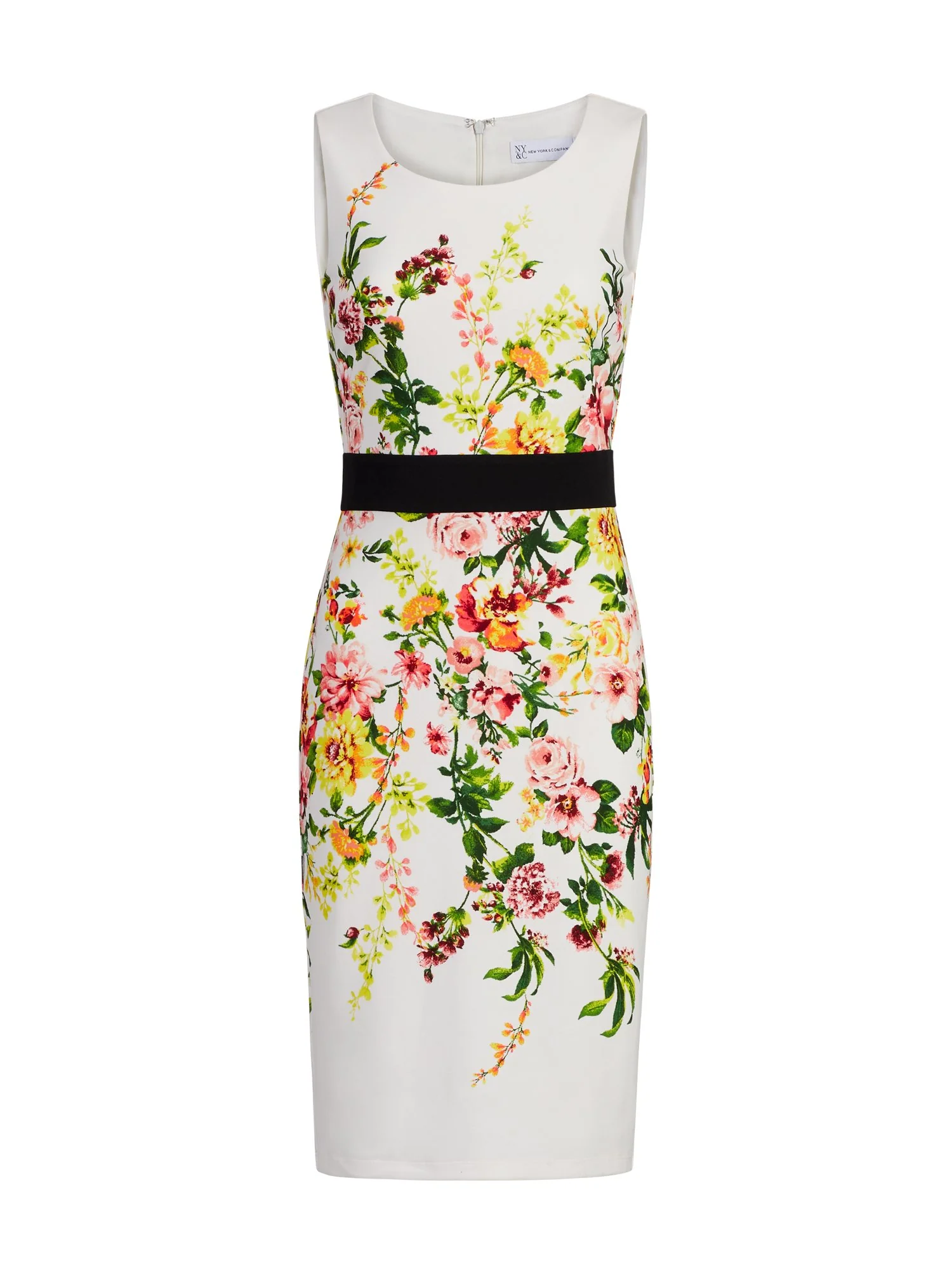 Floral Sheath Dress - Magic Crepe®