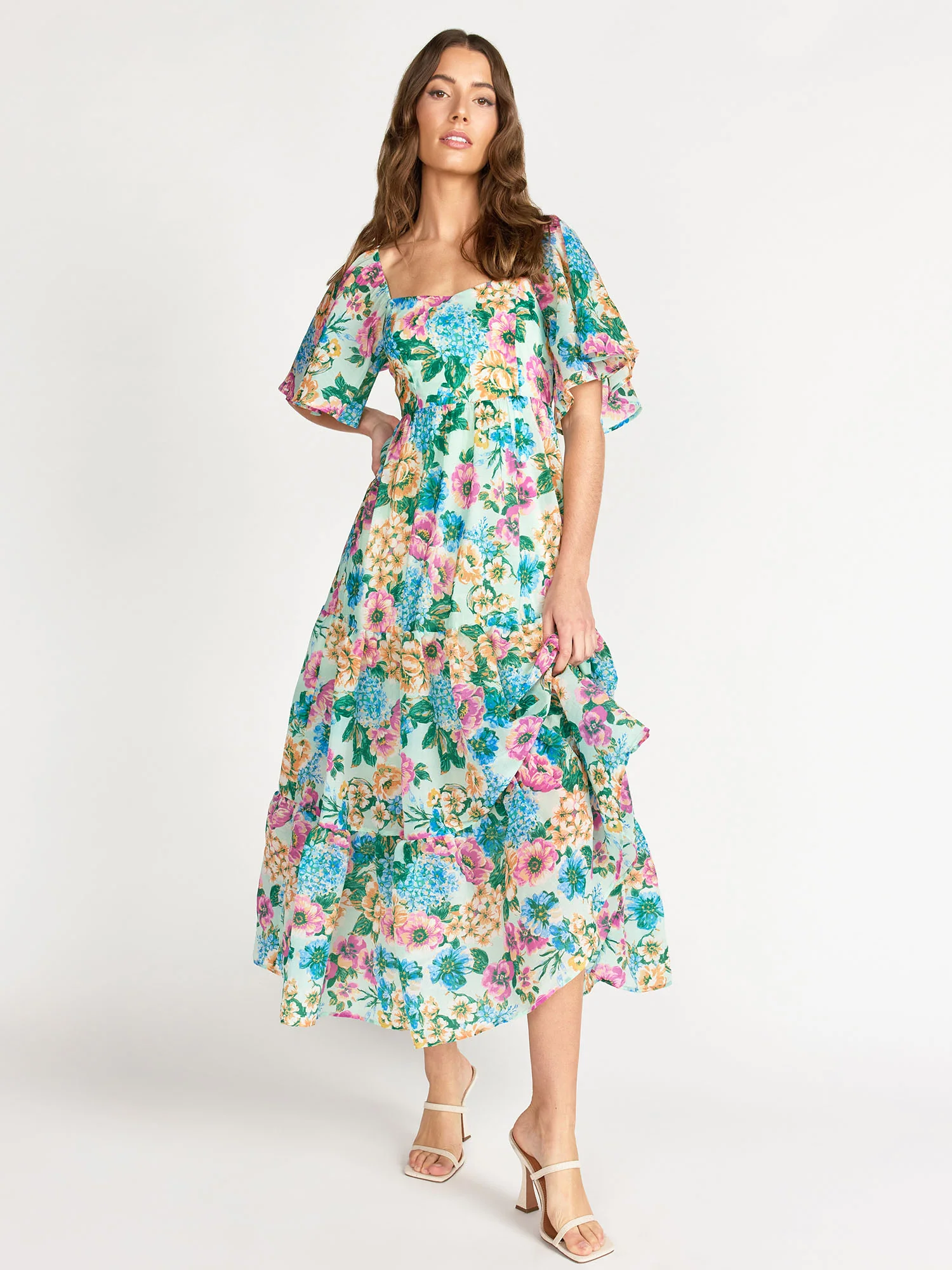 Flying Tomato Floral Tiered Maxi Dress - Brands We Love - Image 2