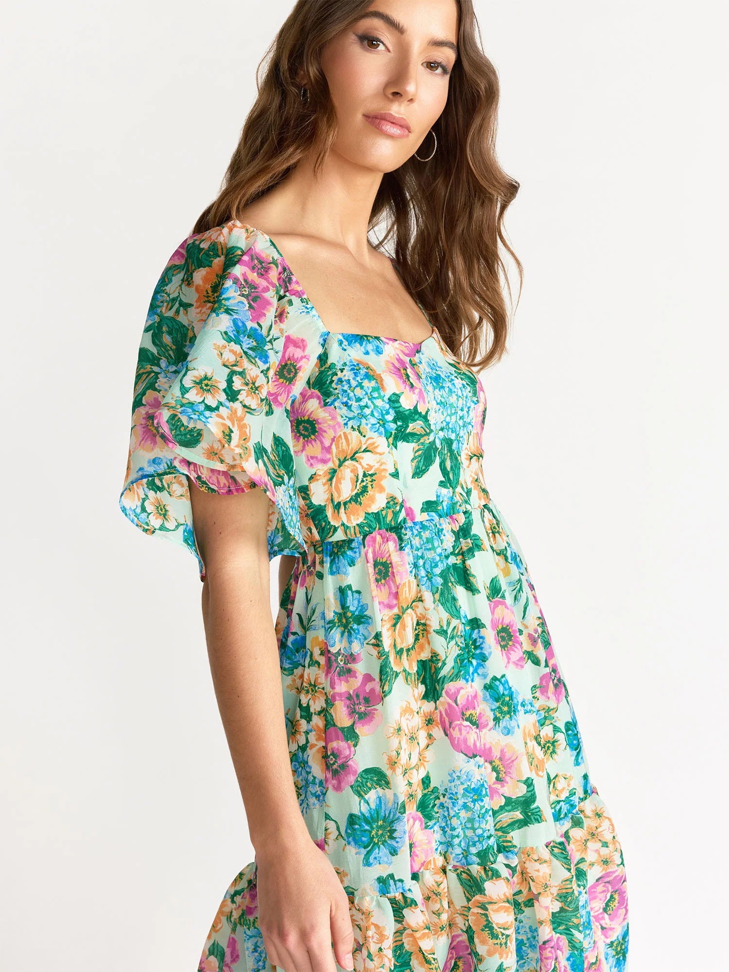 Flying Tomato Floral Tiered Maxi Dress - Brands We Love - Image 3