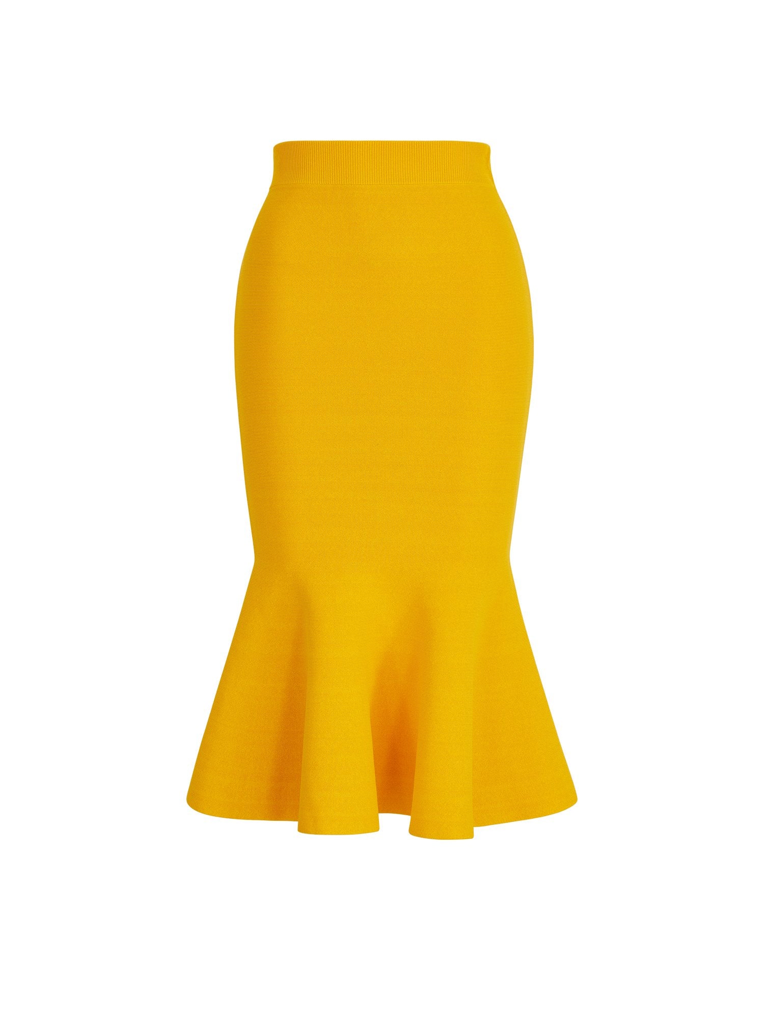 Flounce-Hem Sweater Midi Skirt - The NY&C Legacy Collection - Image 2
