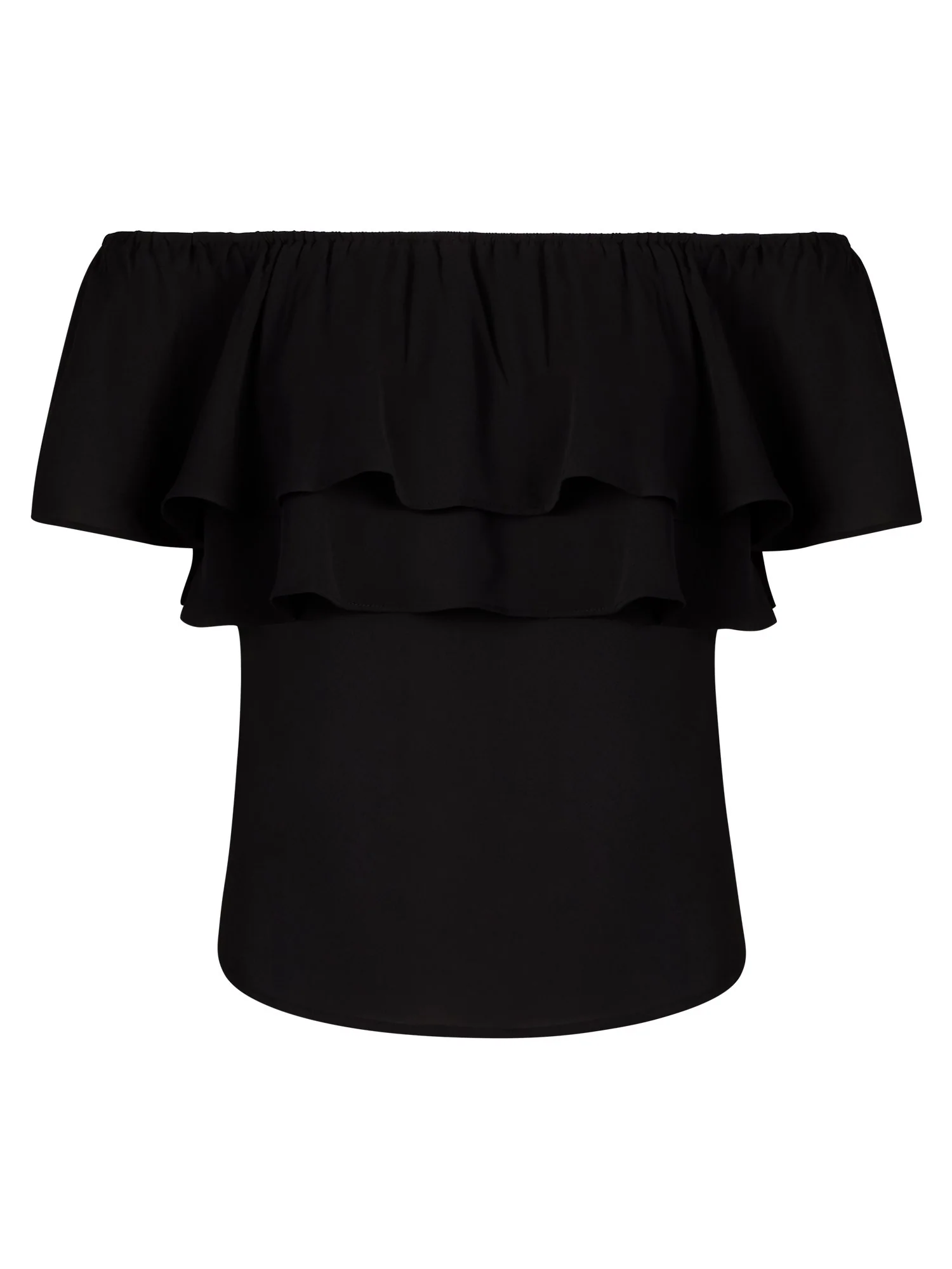 Flounced Off-The-Shoulder Top - 7th Avenue