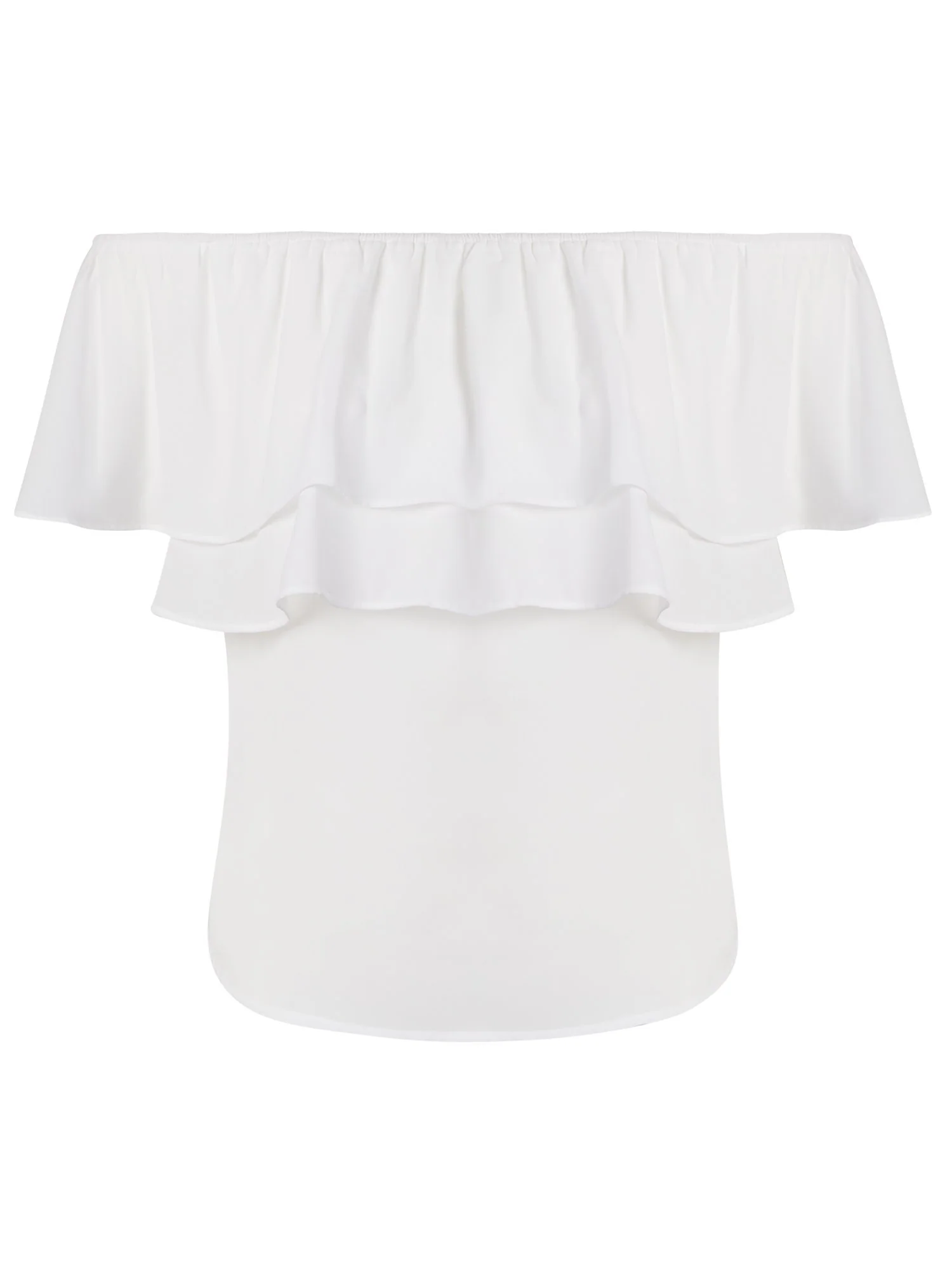 Flounced Off-The-Shoulder Top - 7th Avenue - Image 5
