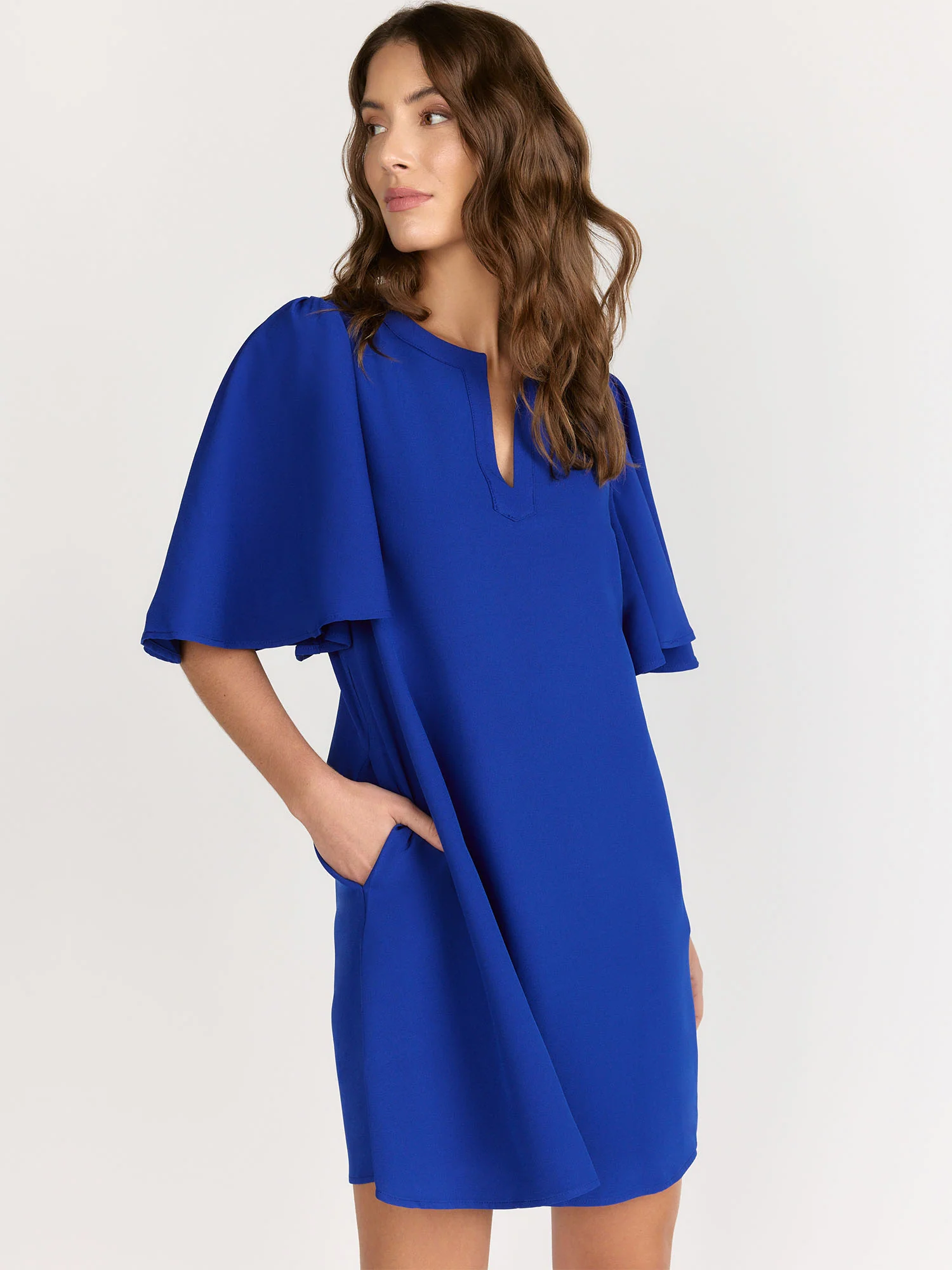 Sugarlips Flutter Sleeves Mini Dress - Brands We Love - Image 3