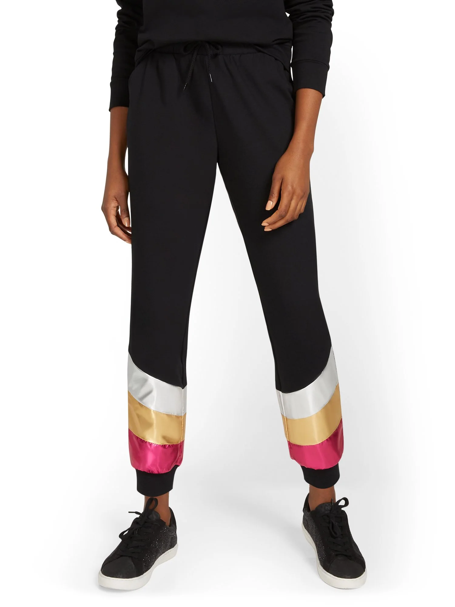 Foil Stripe Jogger Pant