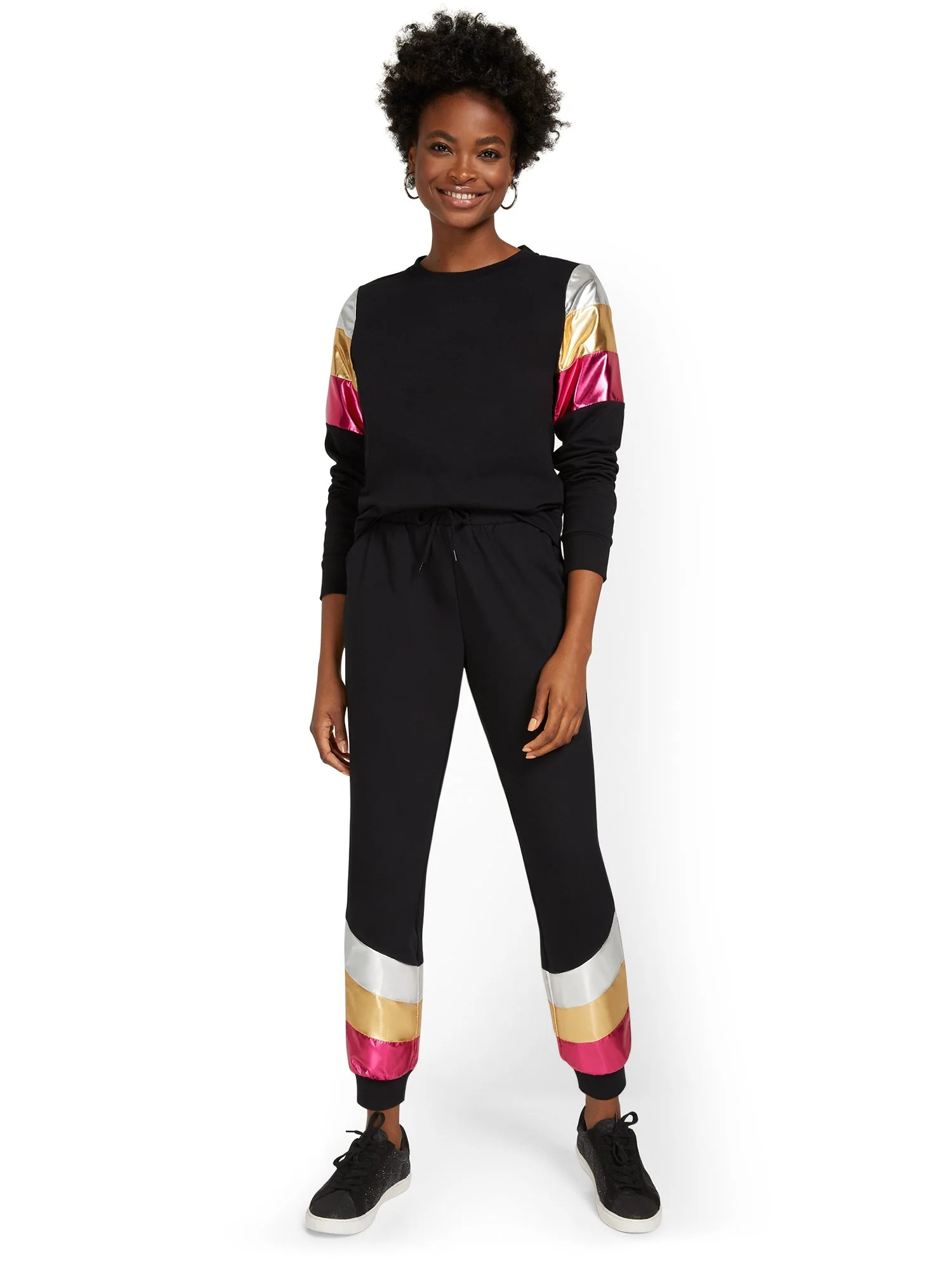Foil Stripe Jogger Pant - Image 4