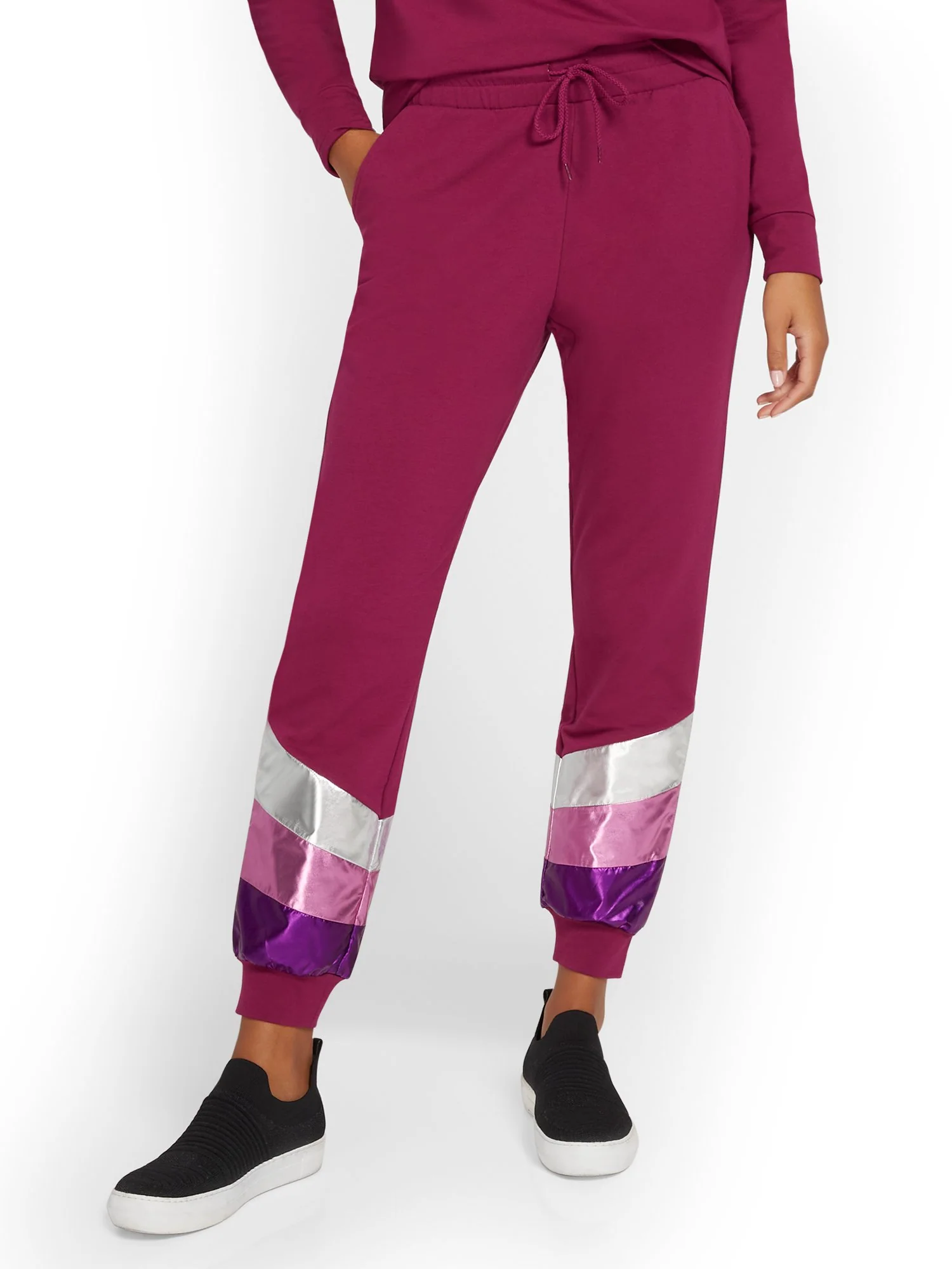 Foil Stripe Jogger Pant - Image 7