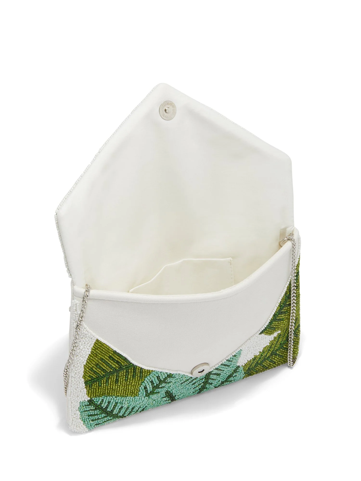 Foliage-Beaded Clutch - Image 3