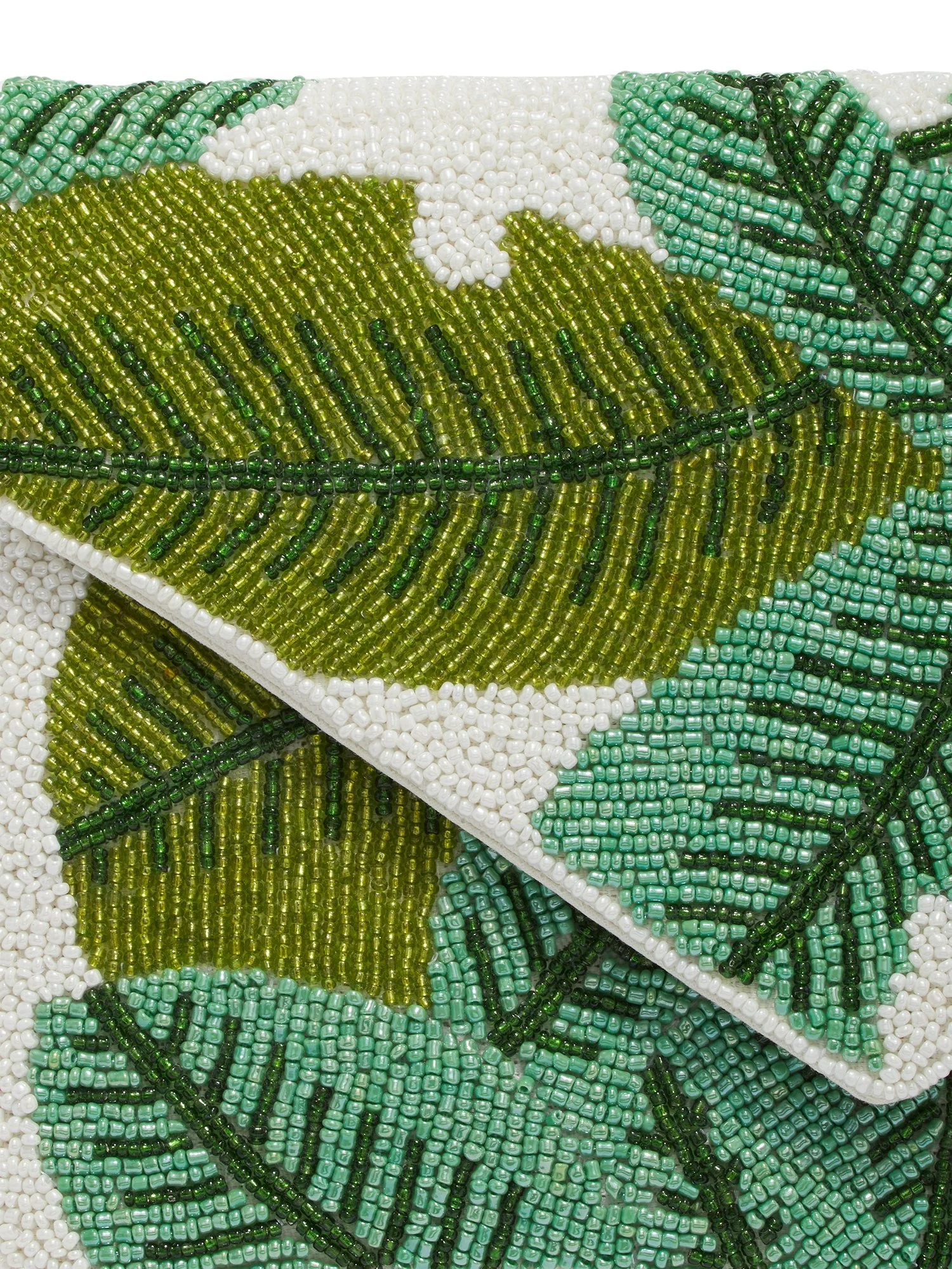 Foliage-Beaded Clutch - Image 4