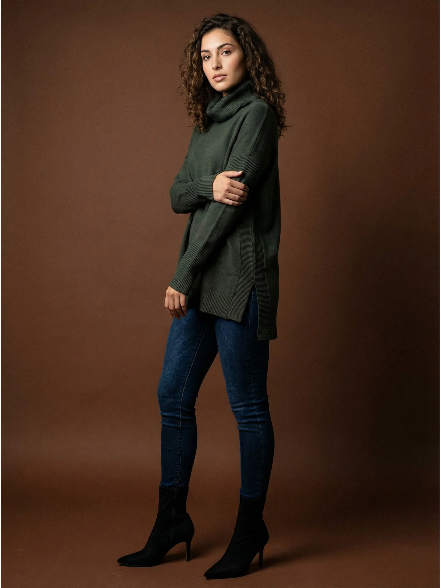 Ribbed Turtleneck Sweater - Image 7