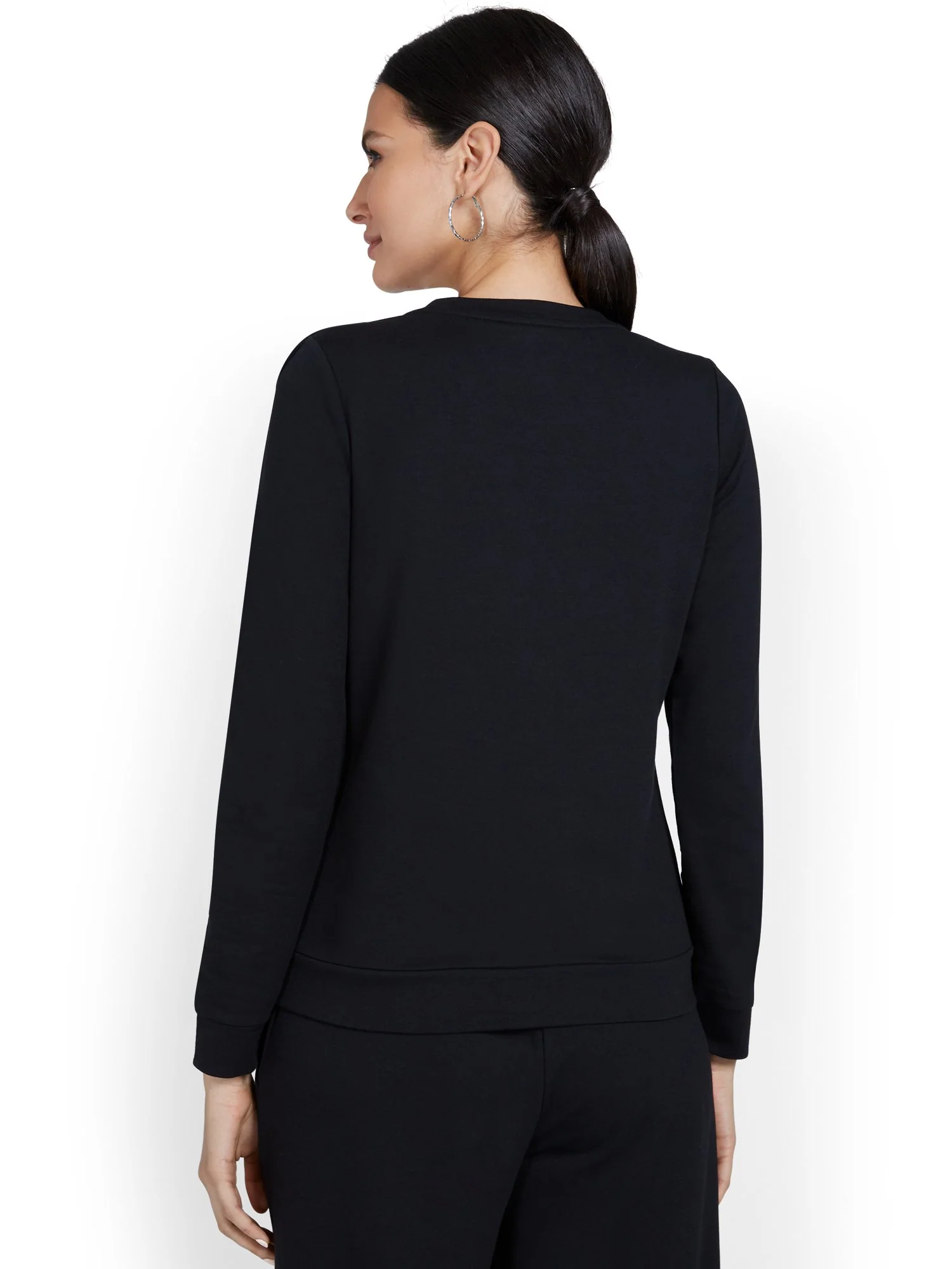 French Terry Ruffle Pullover - Image 3