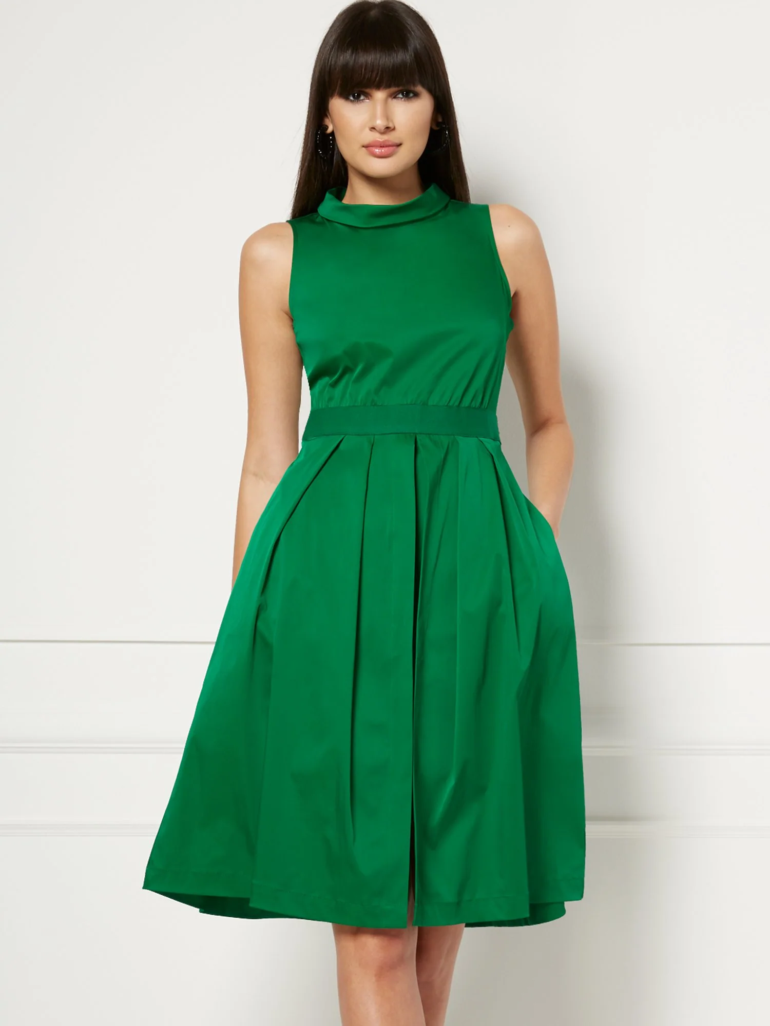 Freya Taffeta Dress - Eva Mendes Fiesta Collection